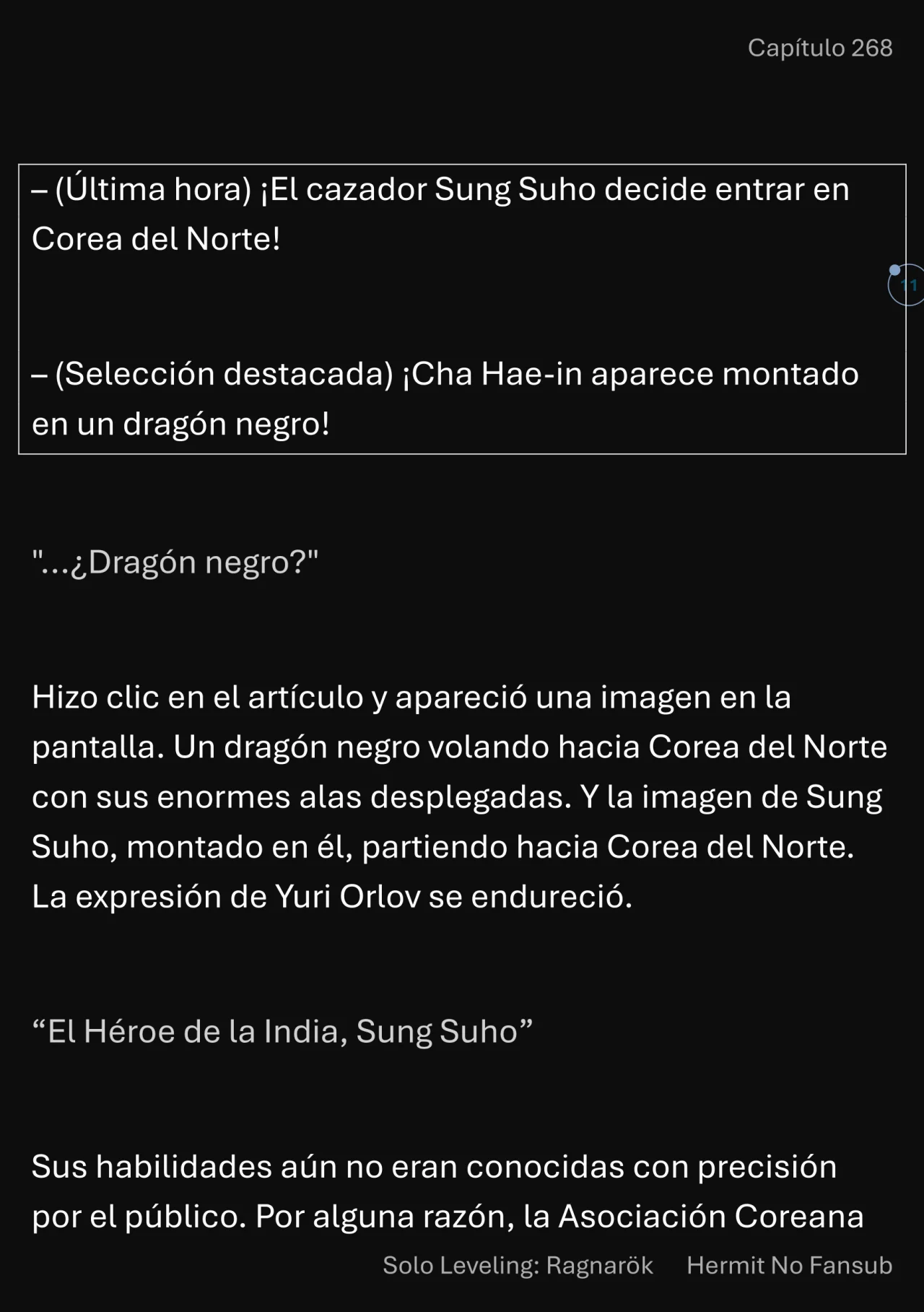 Página 12 del Manga