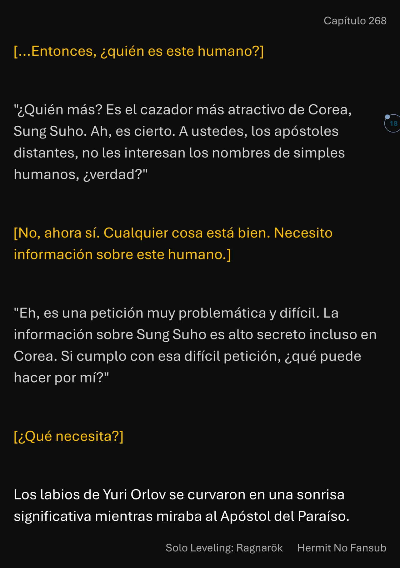 Página 19 del Manga