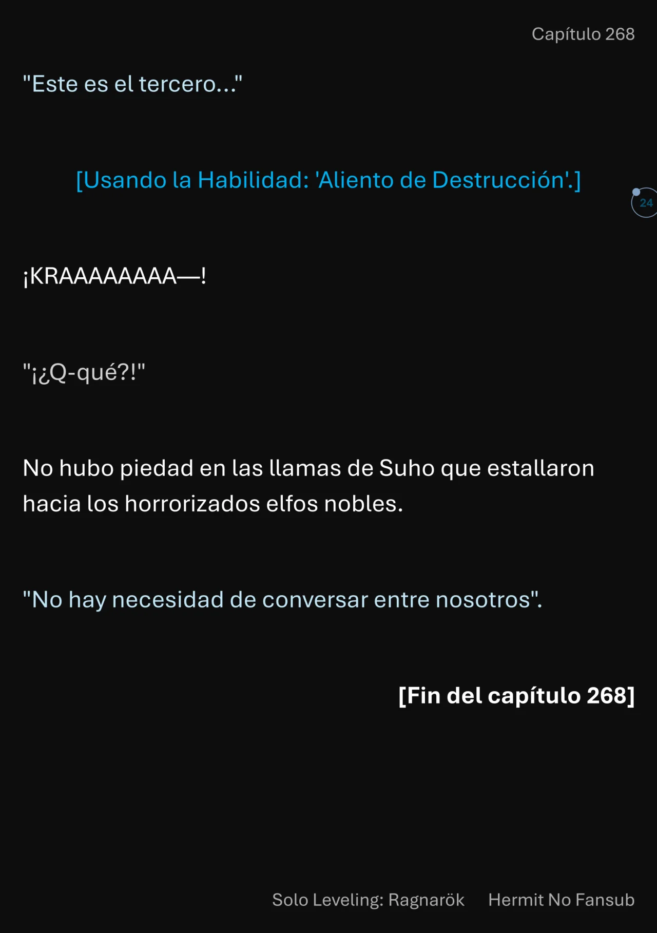 Página 25 del Manga