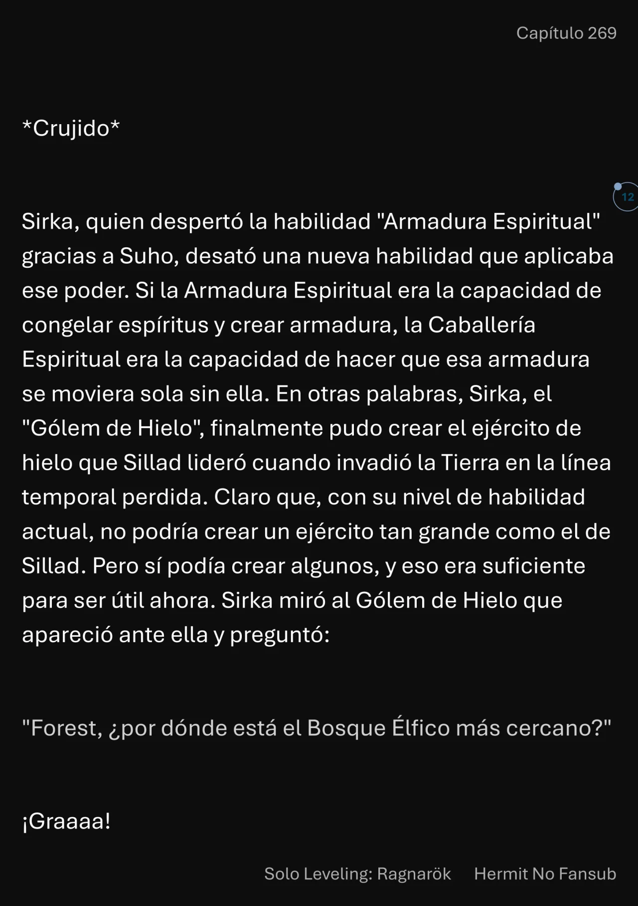 Página 13 del Manga