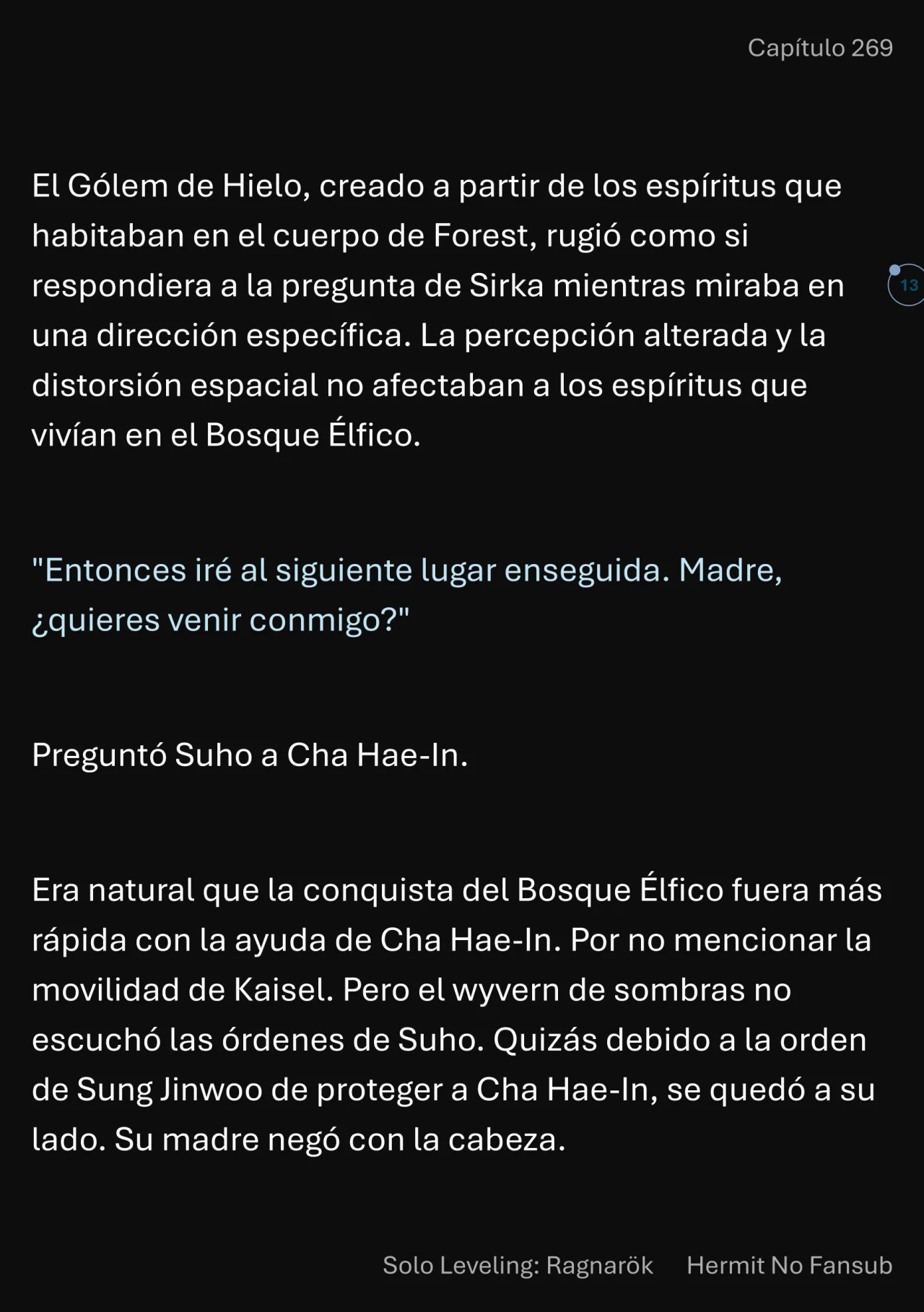 Página 14 del Manga