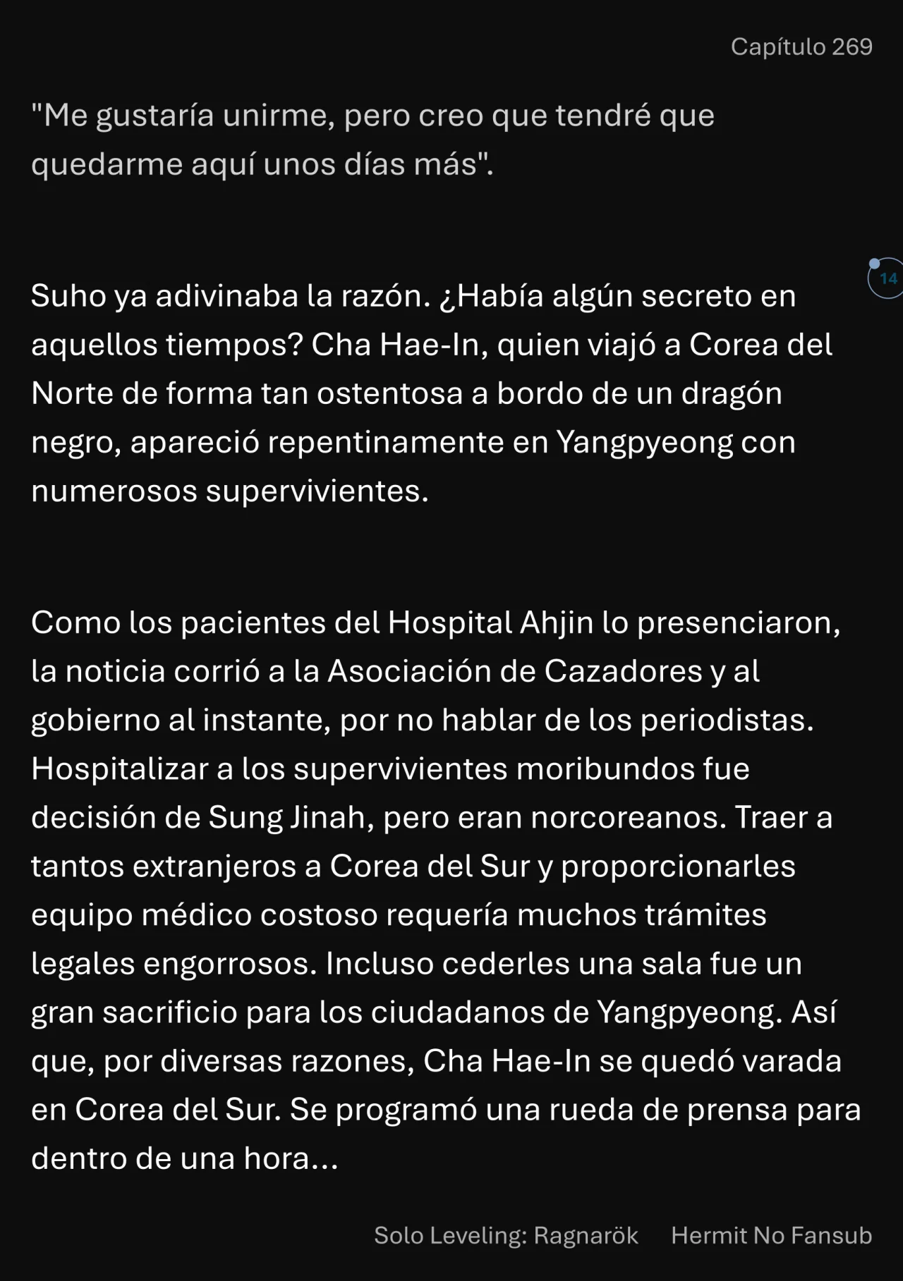 Página 15 del Manga