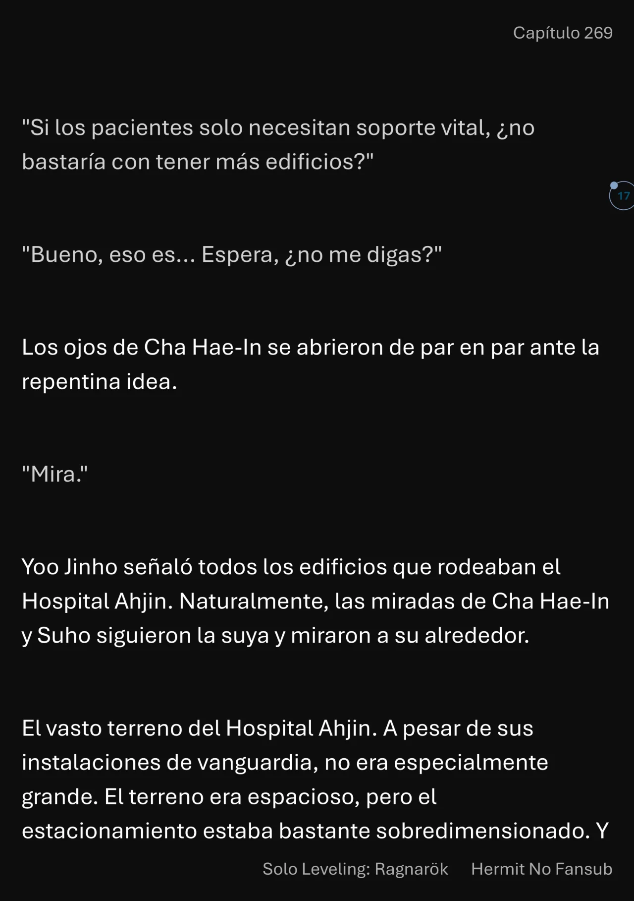 Página 18 del Manga