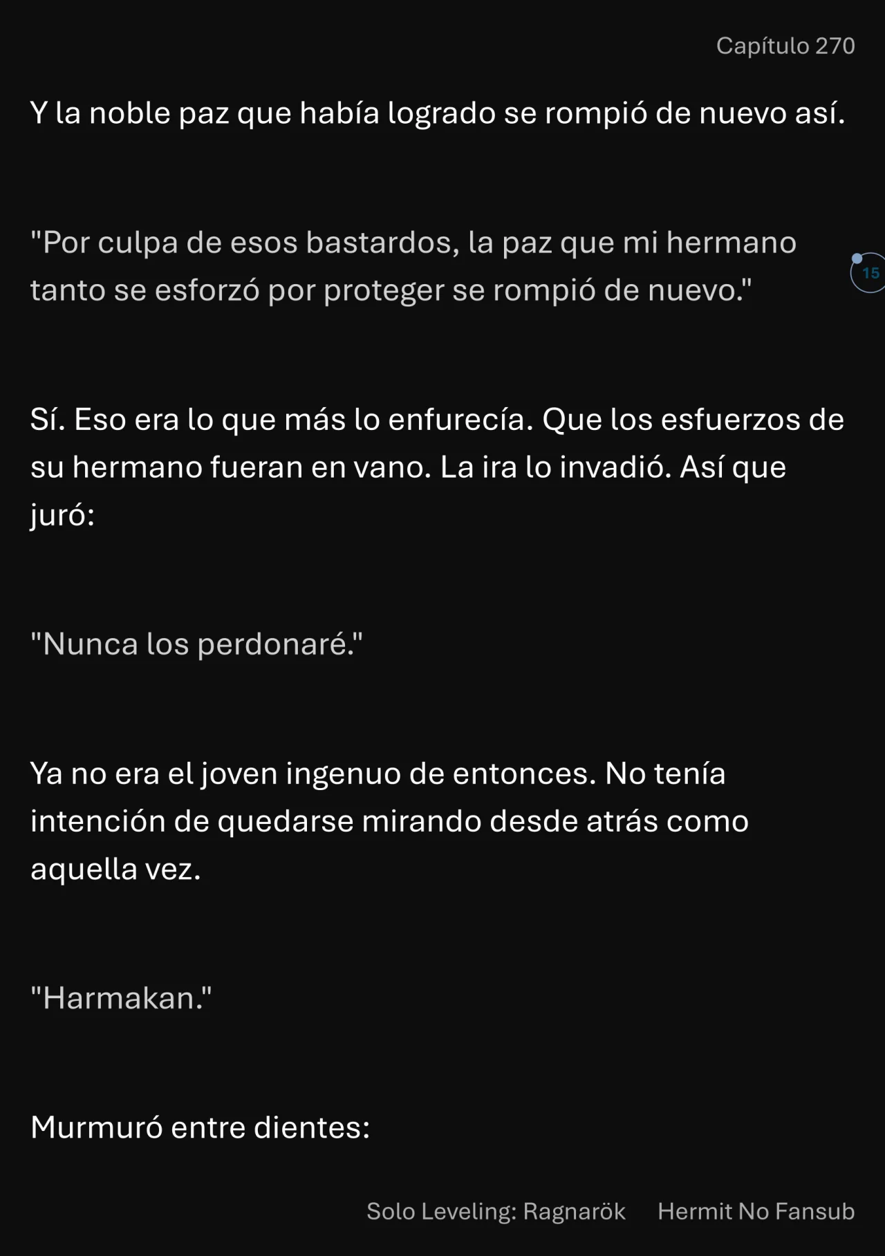 Página 16 del Manga