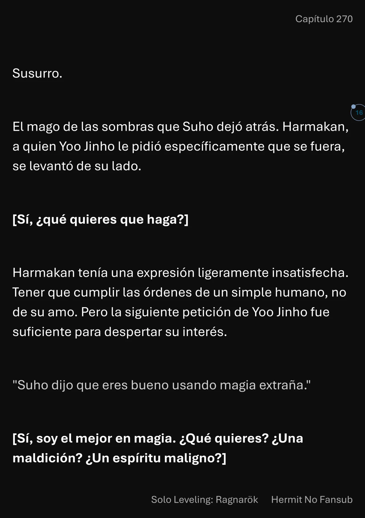 Página 17 del Manga