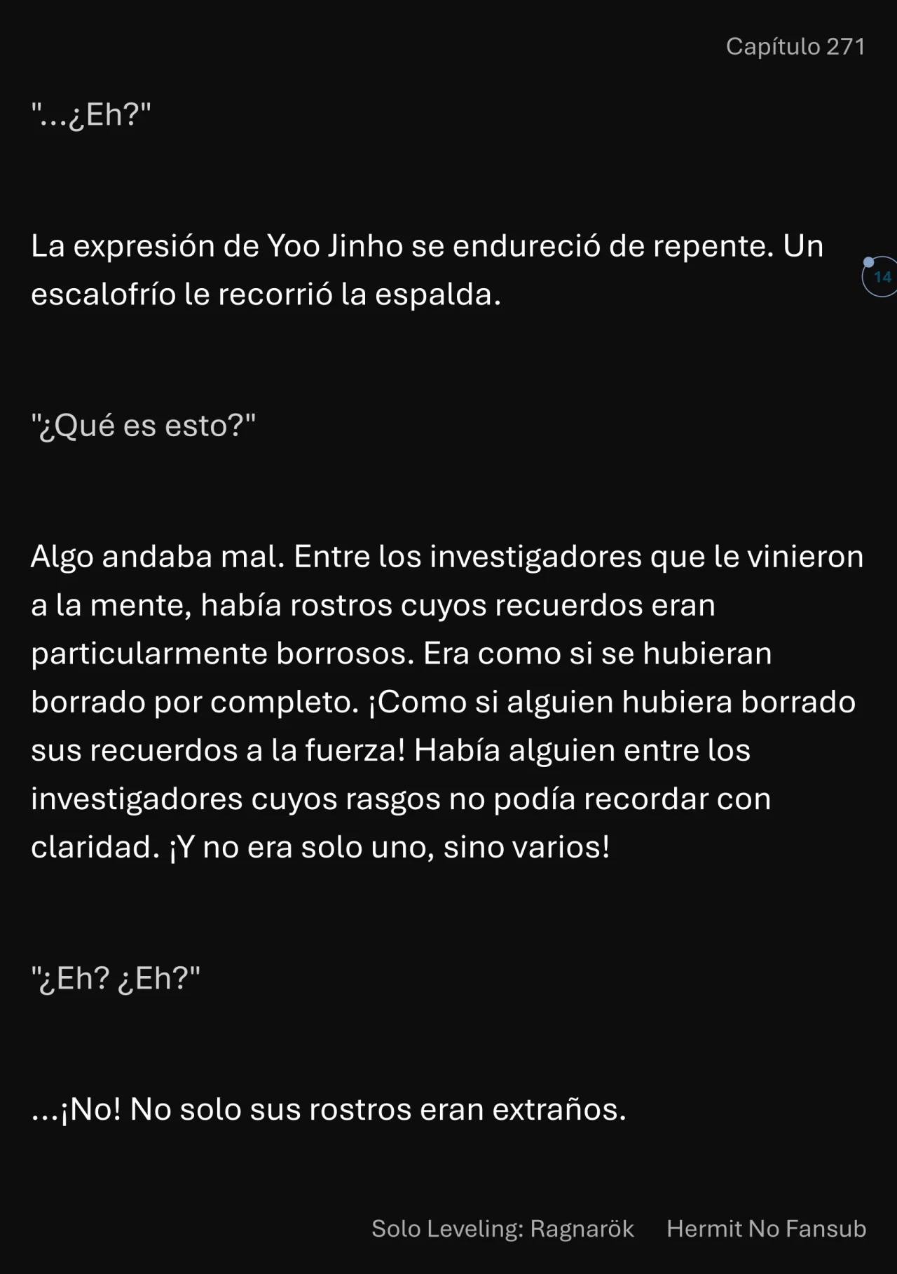 Página 15 del Manga