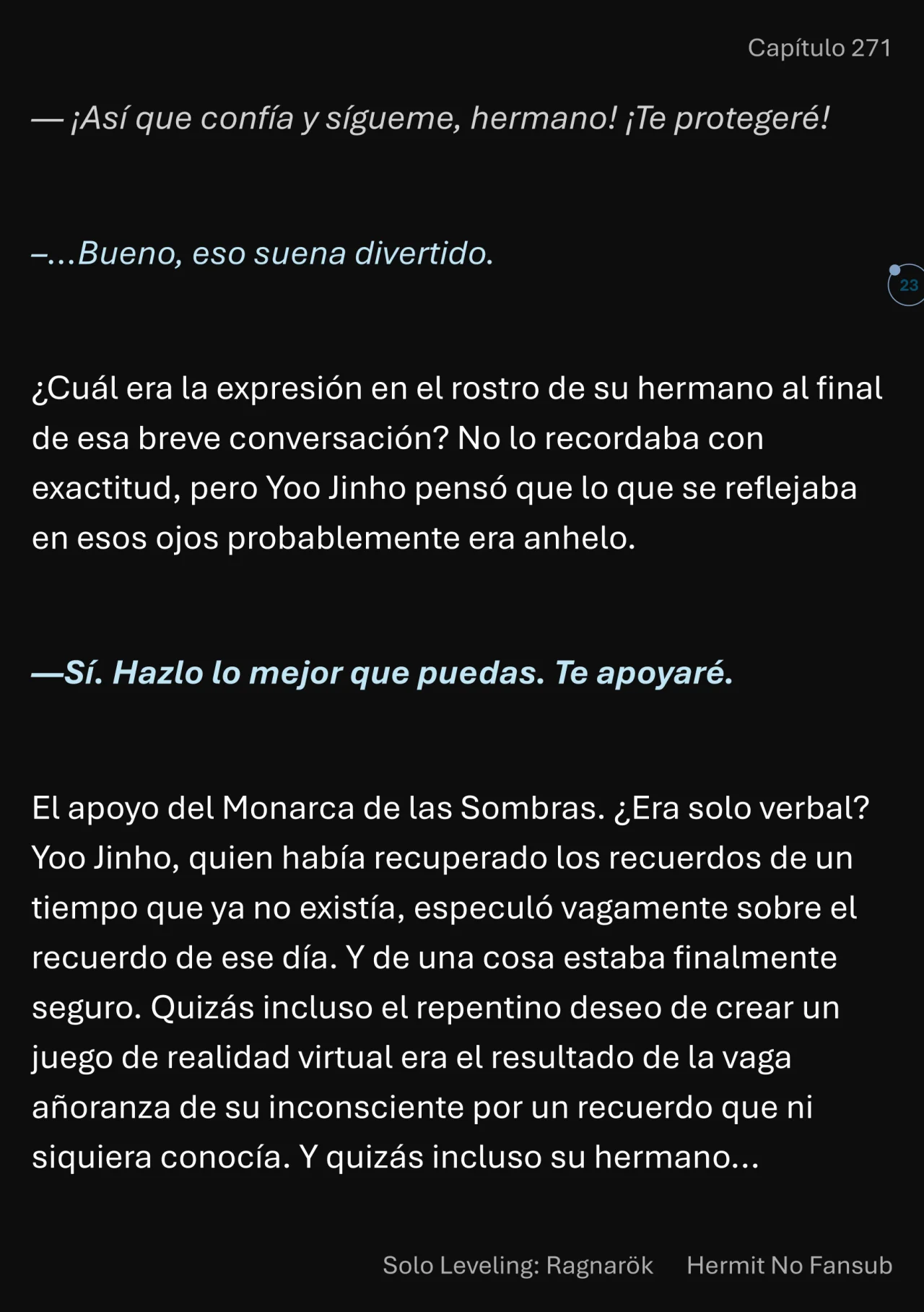 Página 24 del Manga