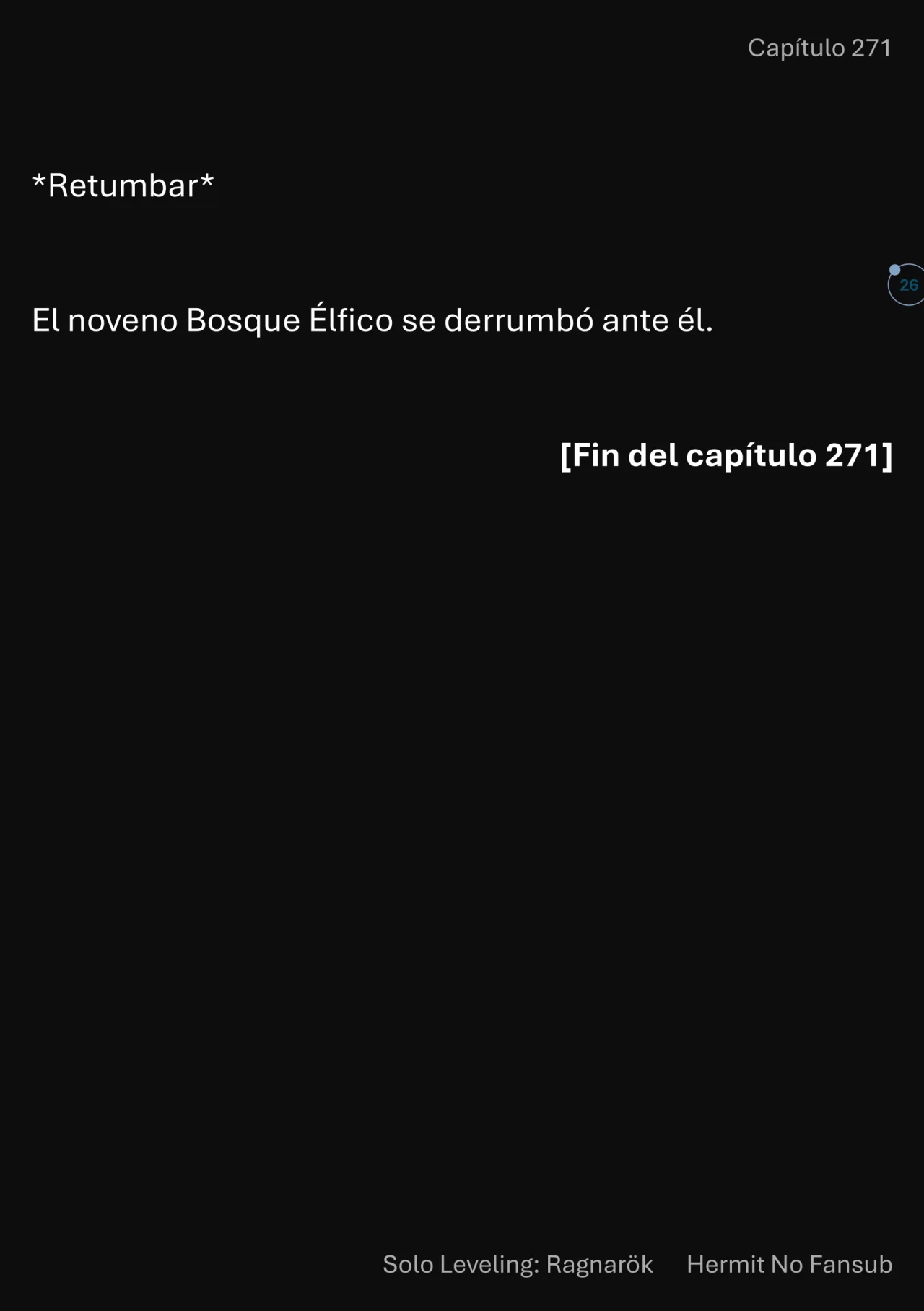 Página 27 del Manga