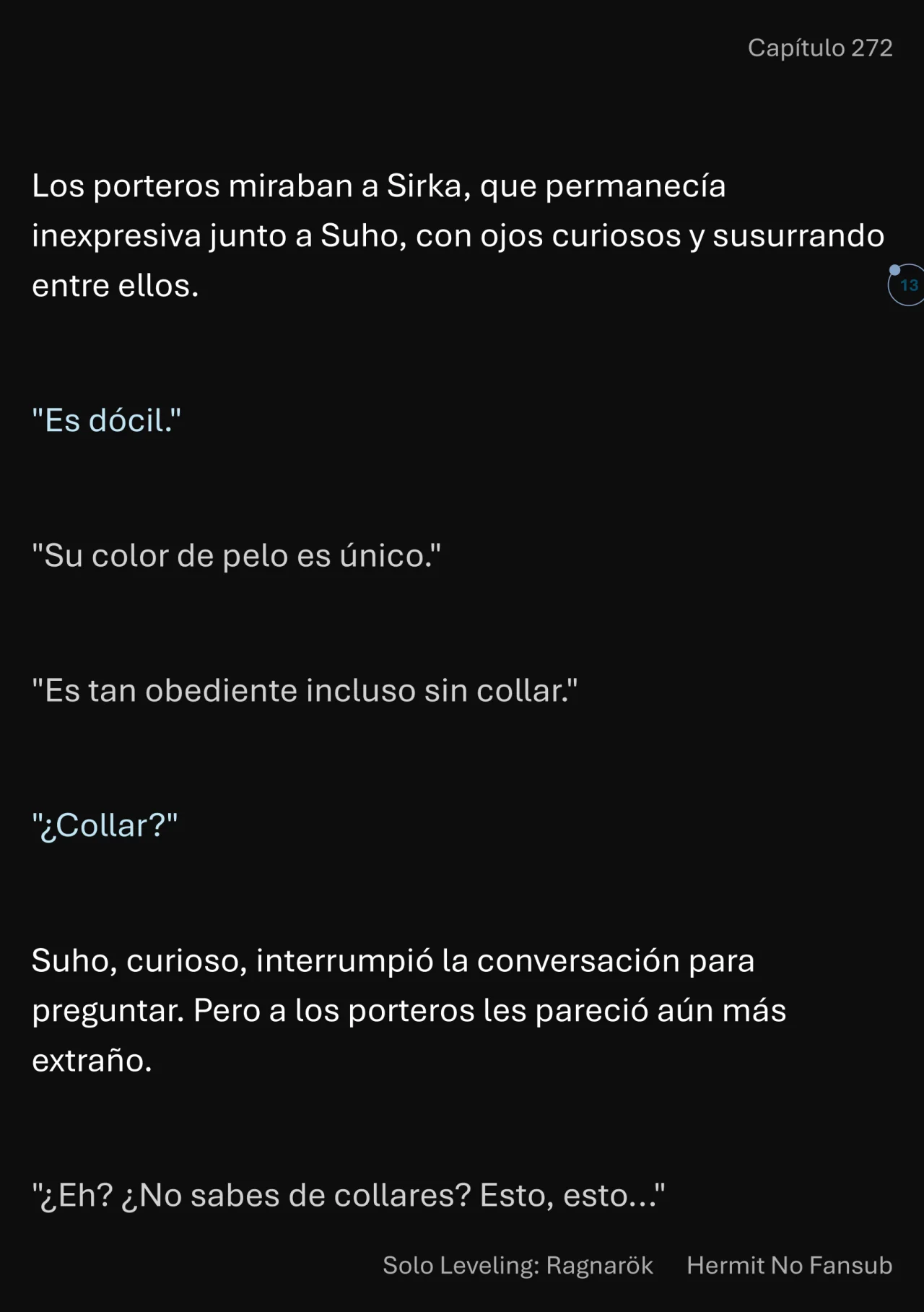 Página 14 del Manga