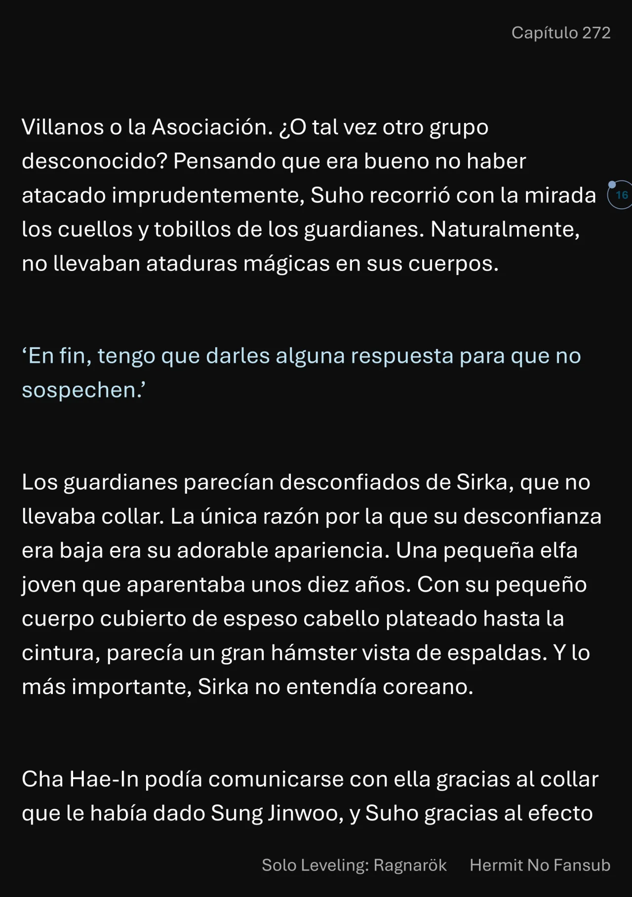 Página 17 del Manga