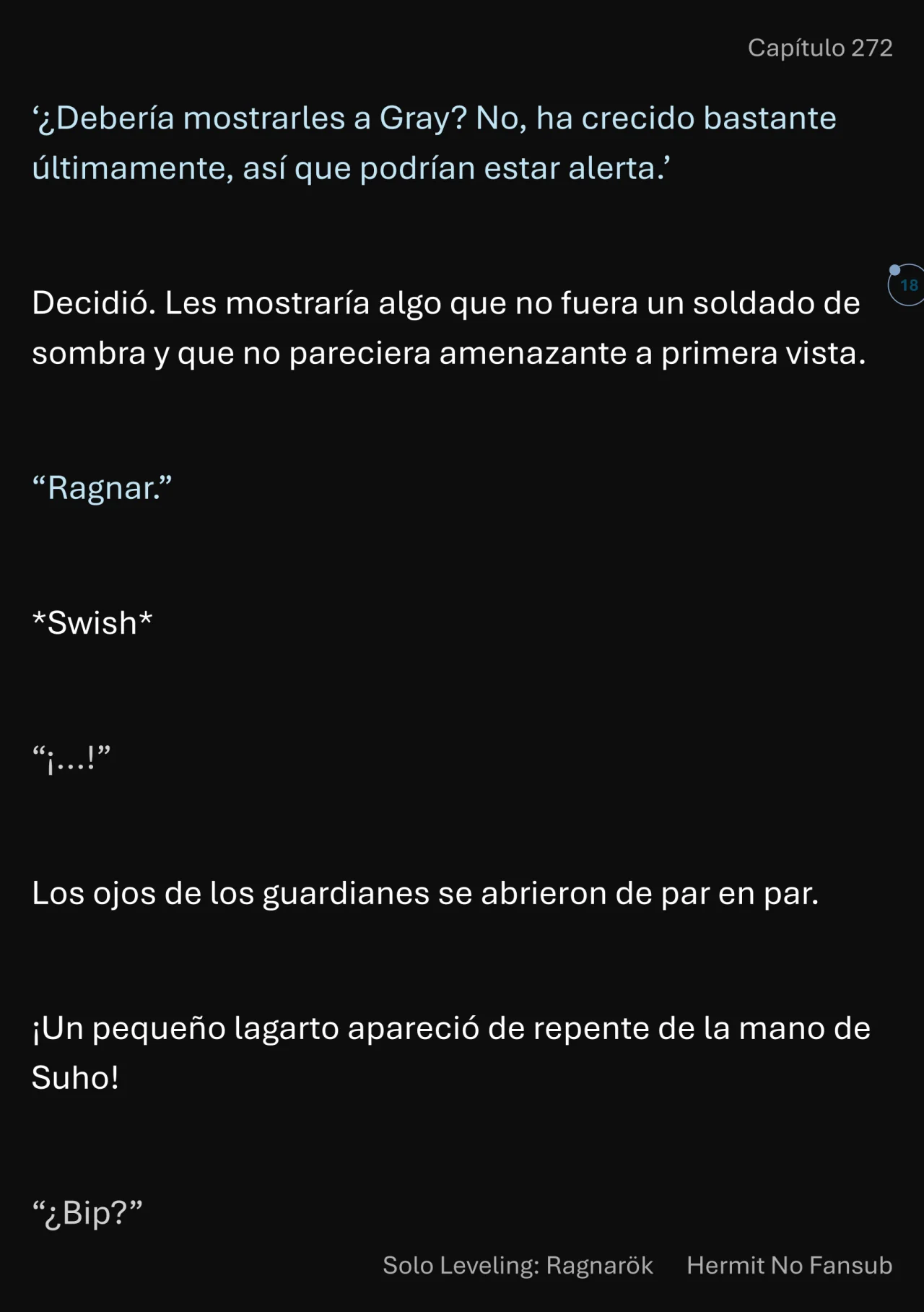 Página 19 del Manga