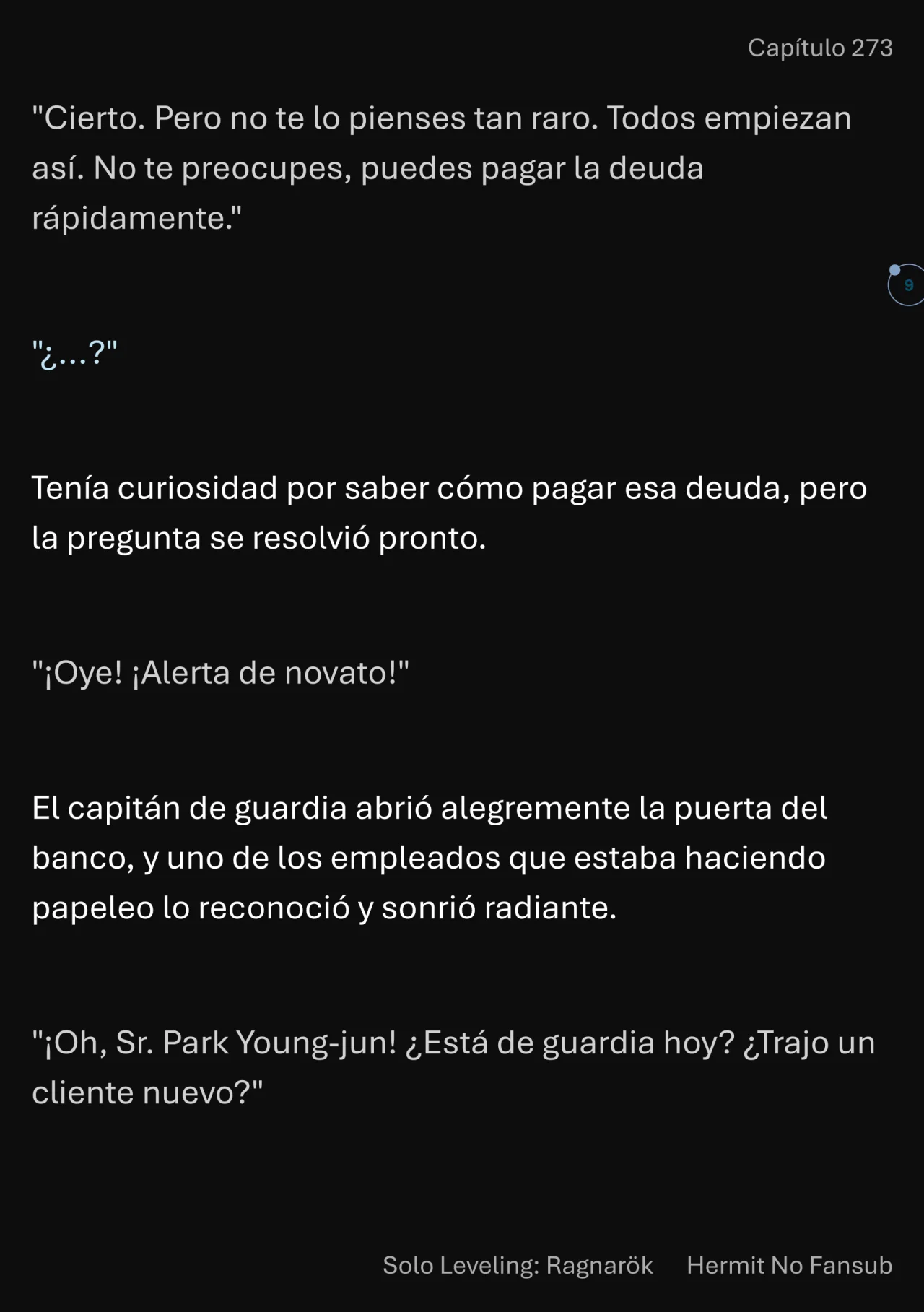 Página 10 del Manga