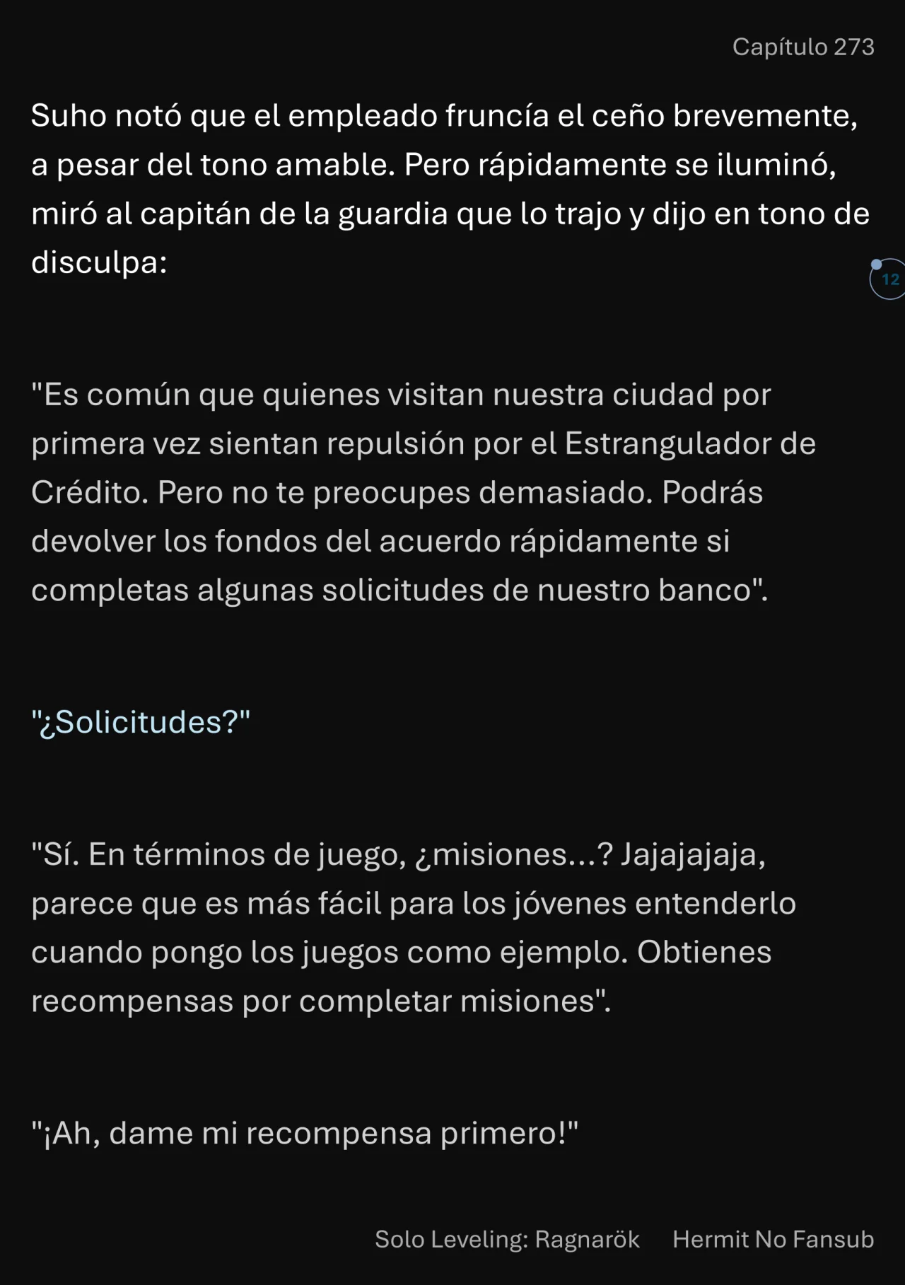 Página 13 del Manga