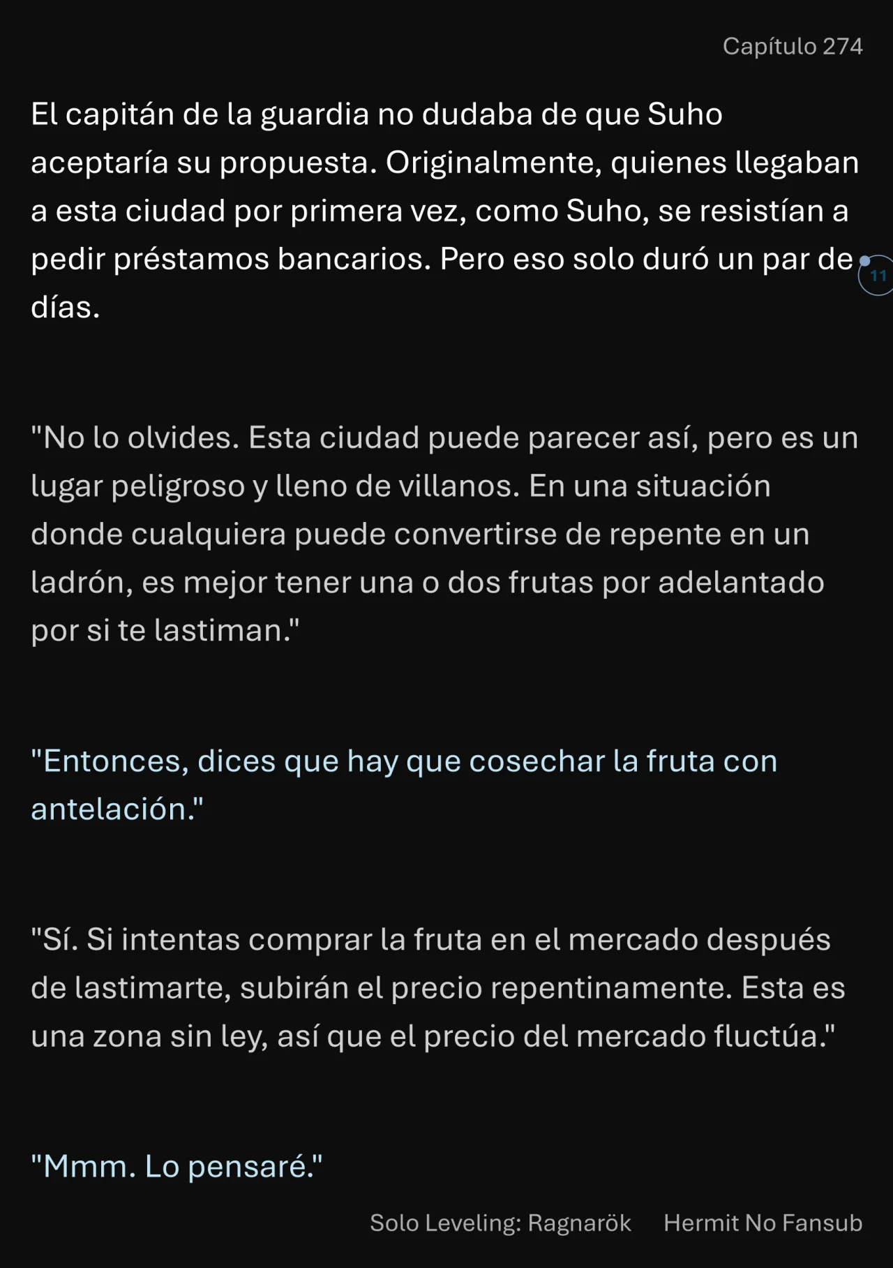 Página 12 del Manga