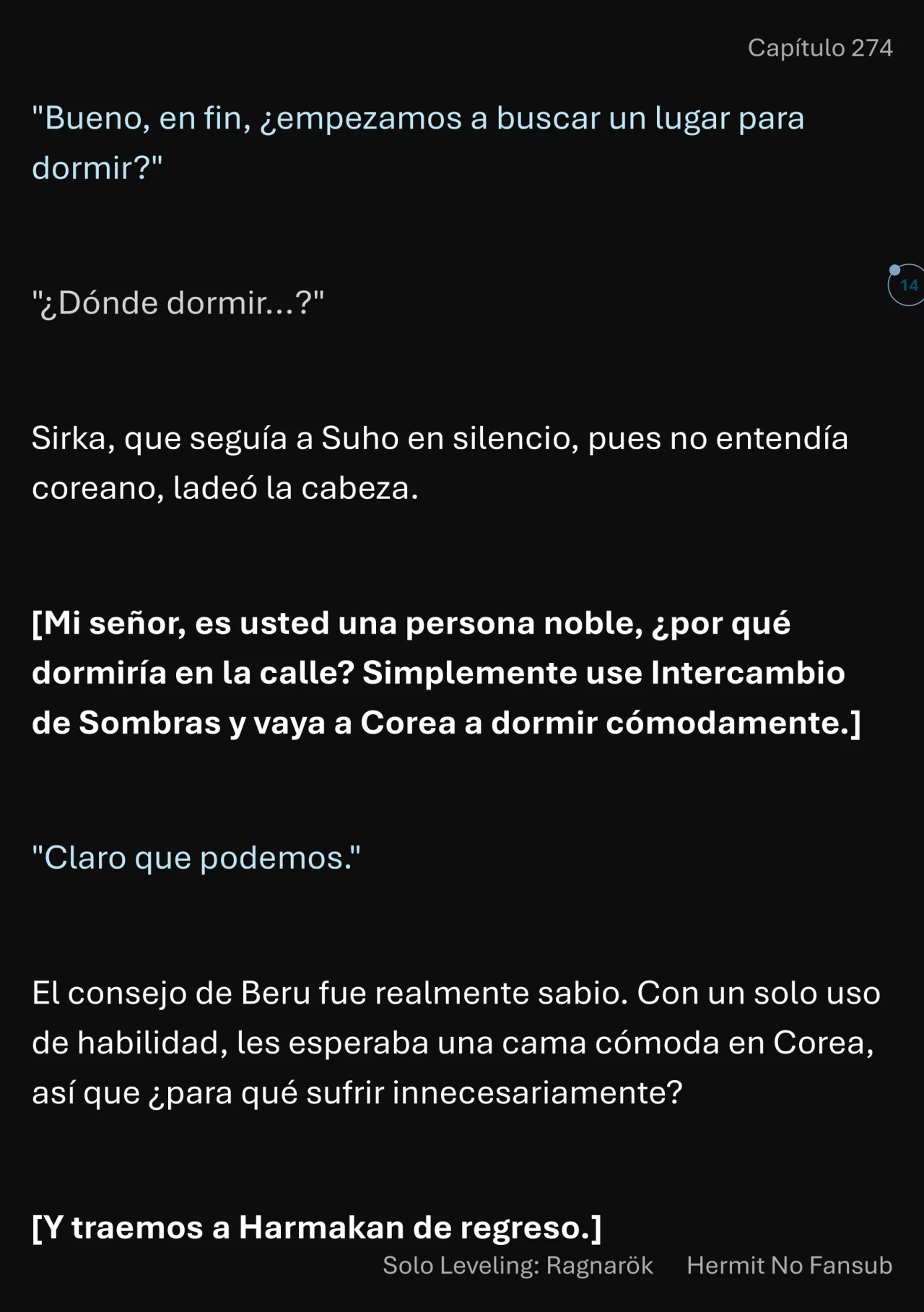 Página 15 del Manga