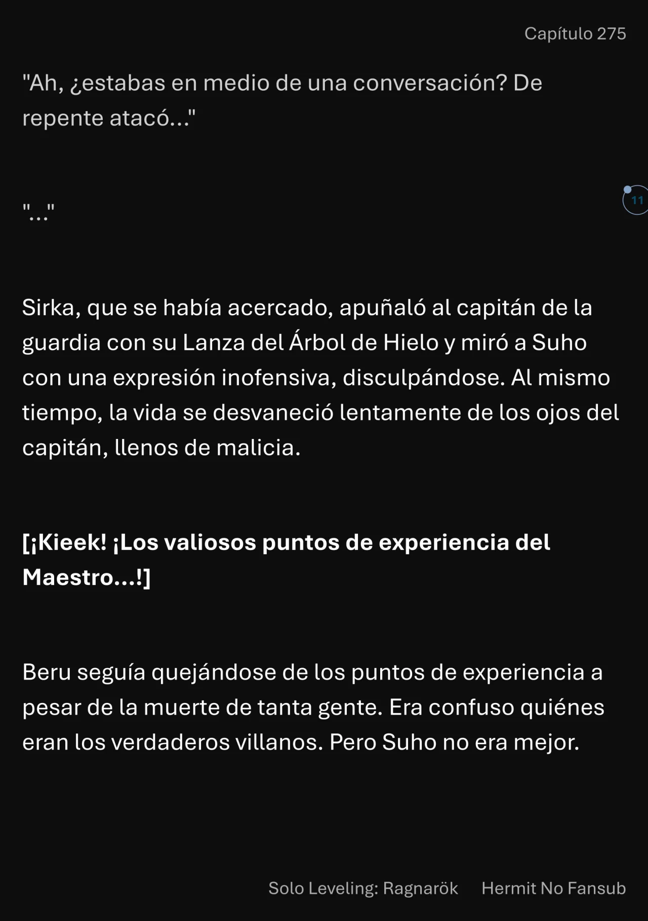 Página 12 del Manga