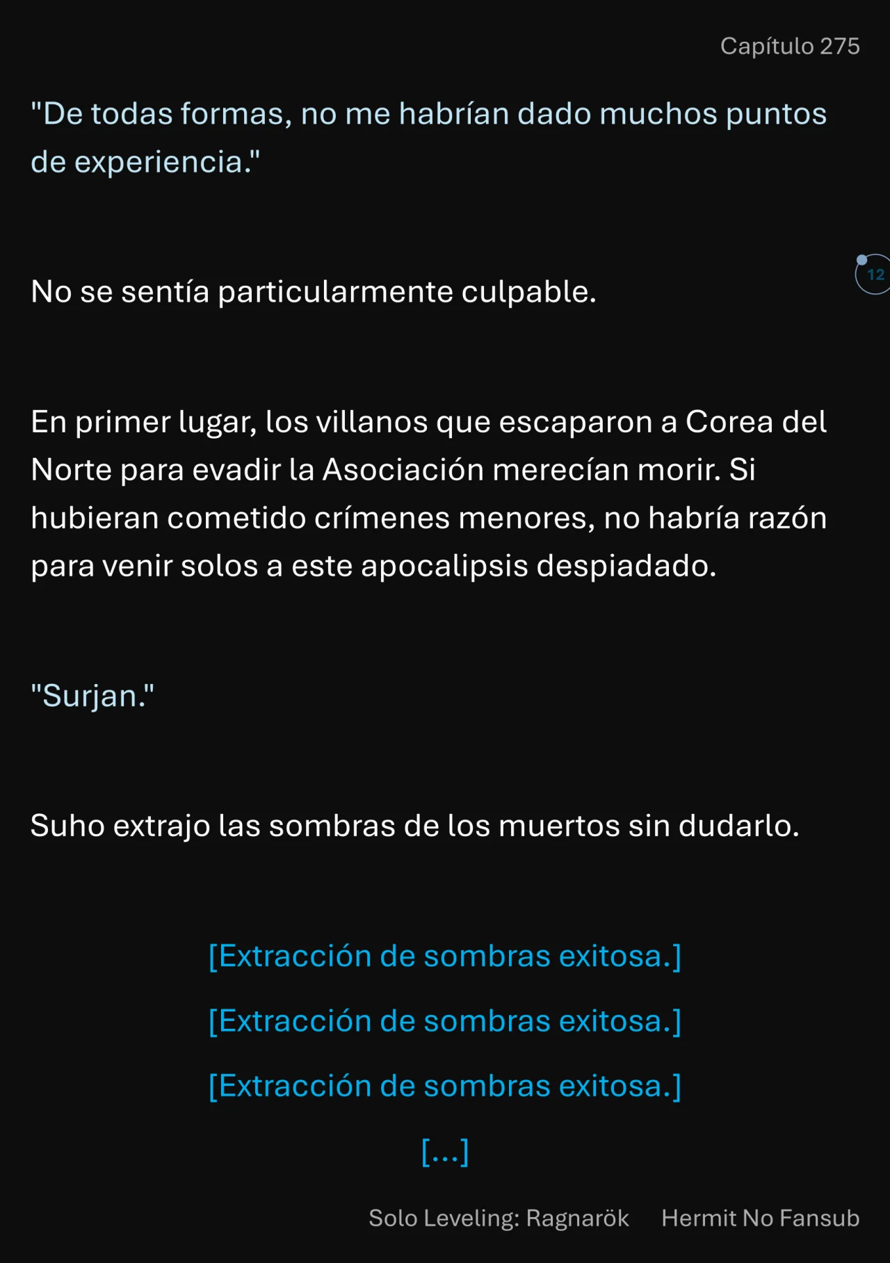 Página 13 del Manga