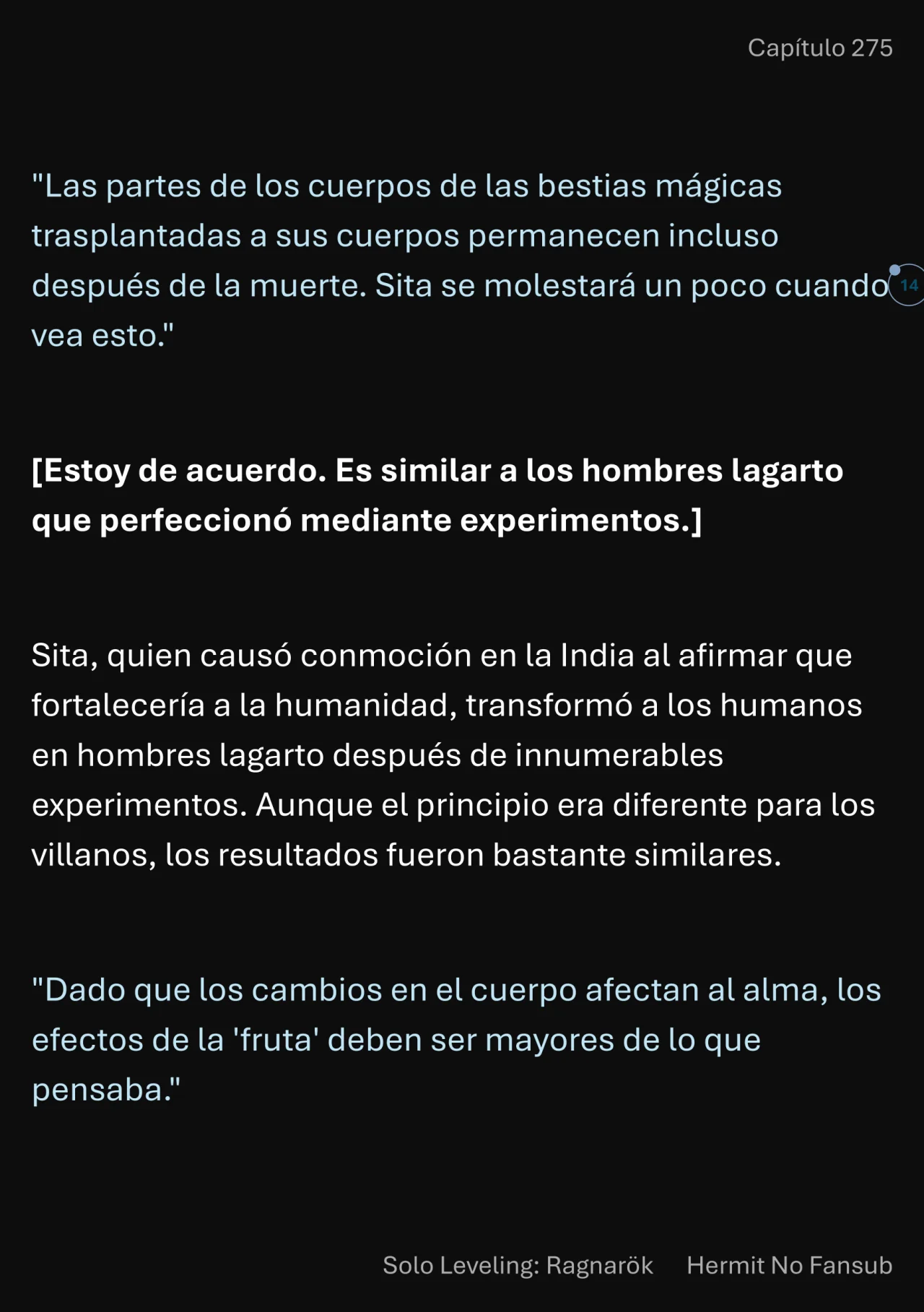 Página 15 del Manga