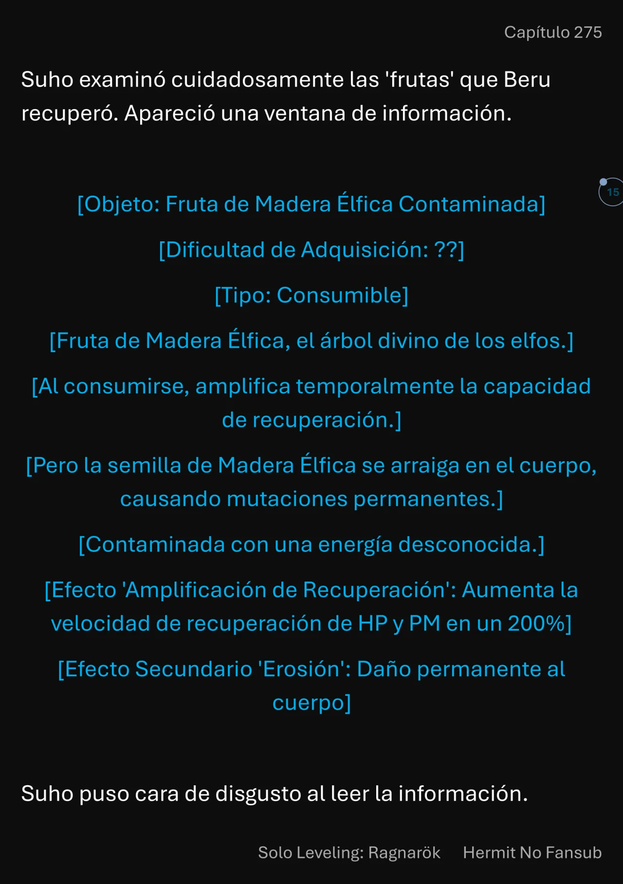 Página 16 del Manga