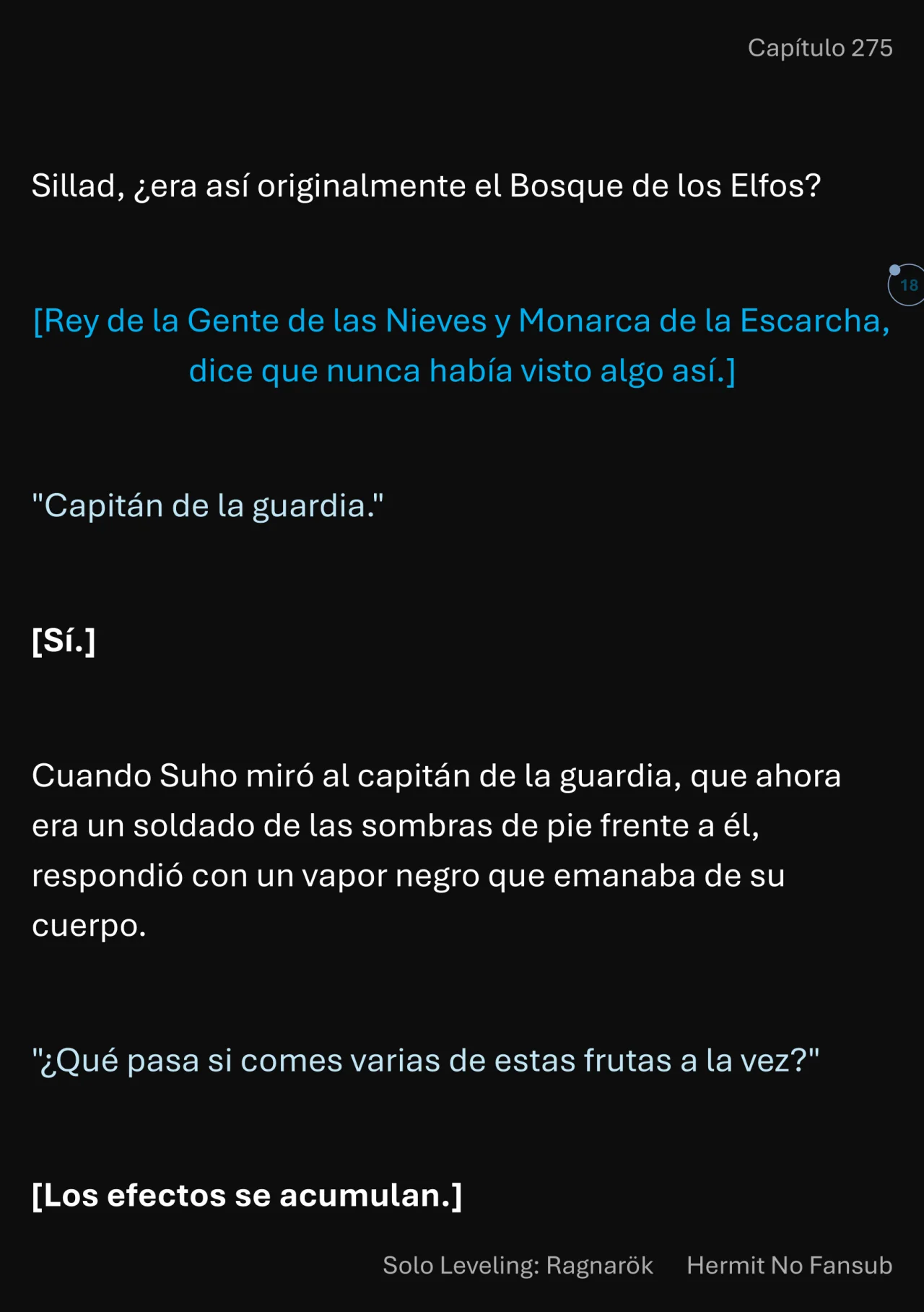 Página 19 del Manga