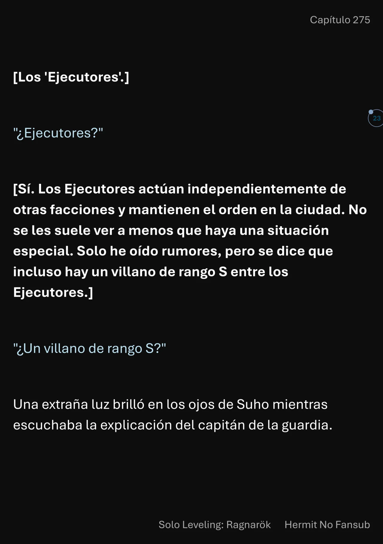 Página 24 del Manga