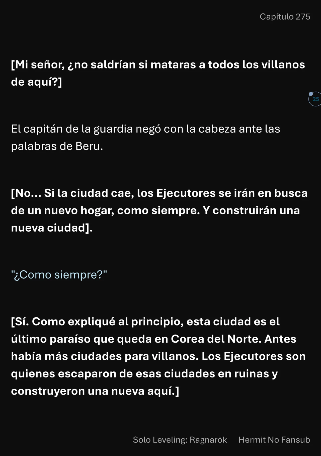 Página 26 del Manga