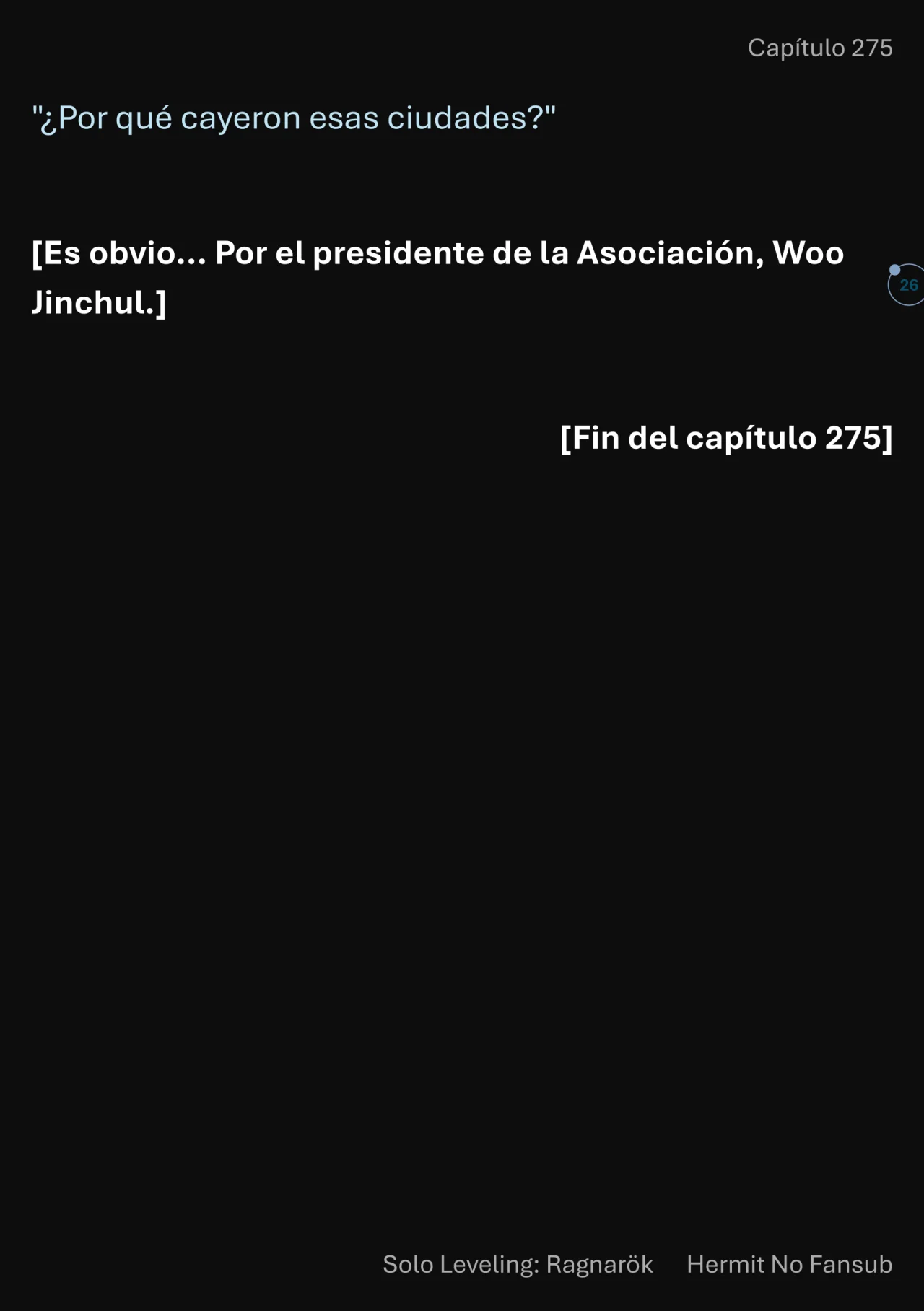 Página 27 del Manga