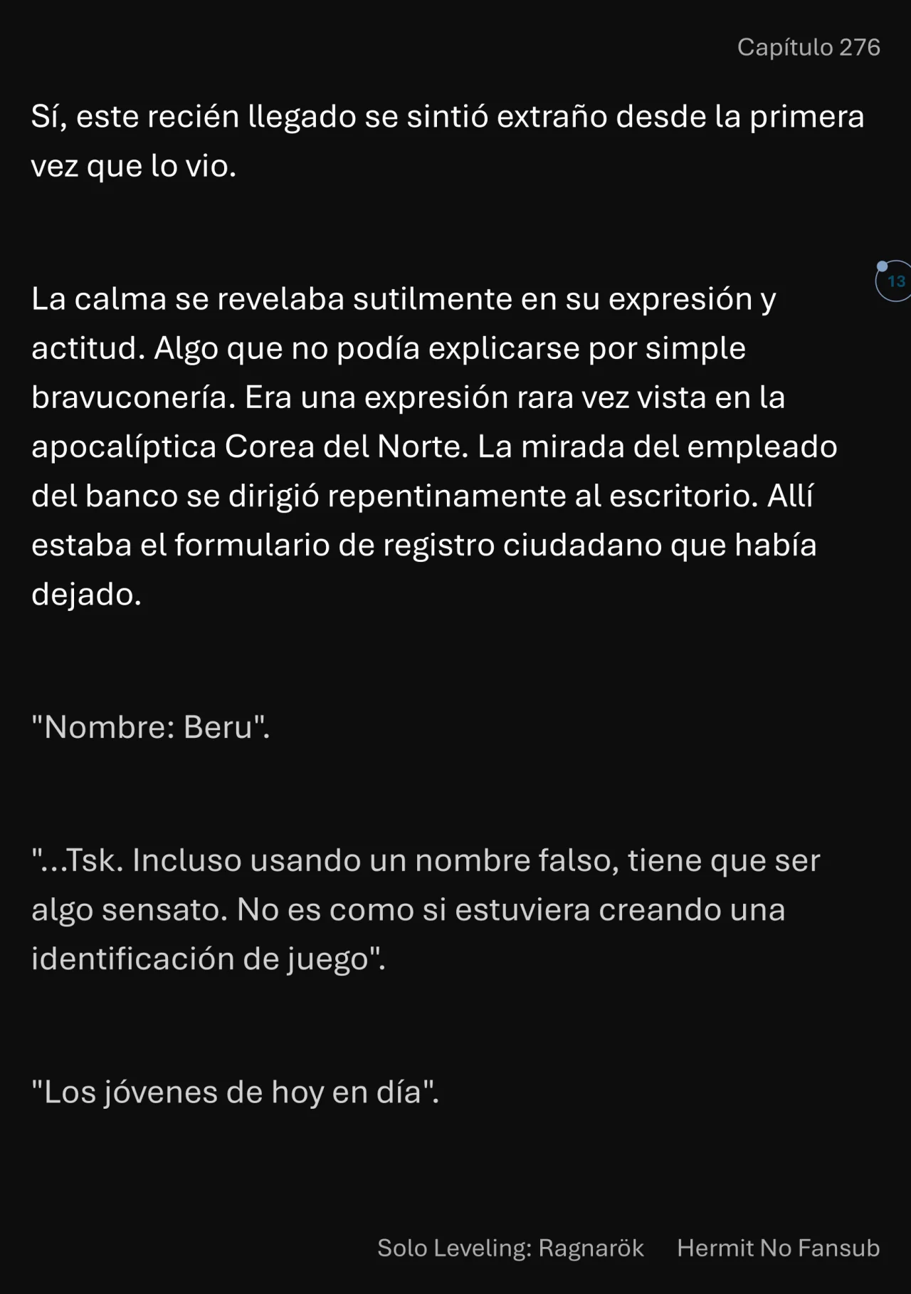 Página 14 del Manga