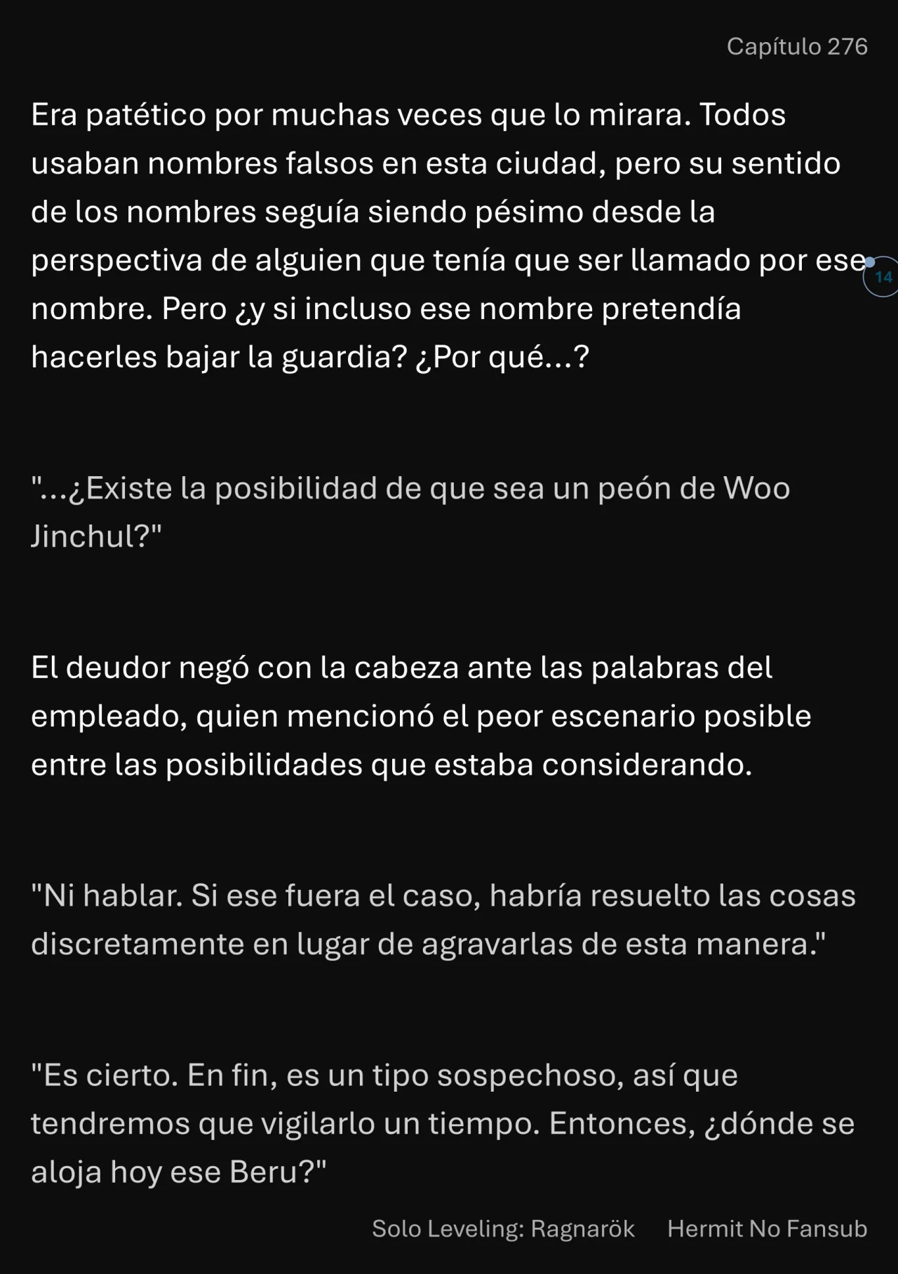 Página 15 del Manga