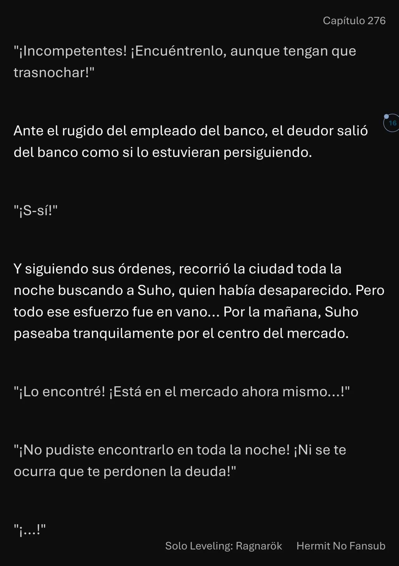 Página 17 del Manga