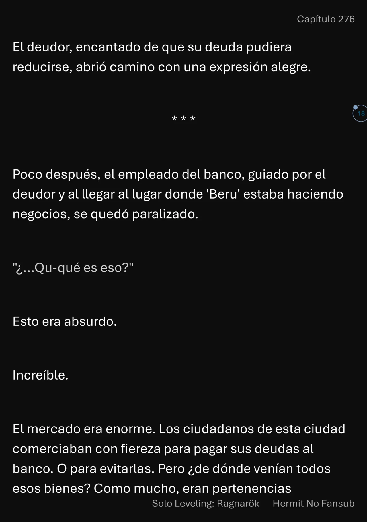 Página 19 del Manga