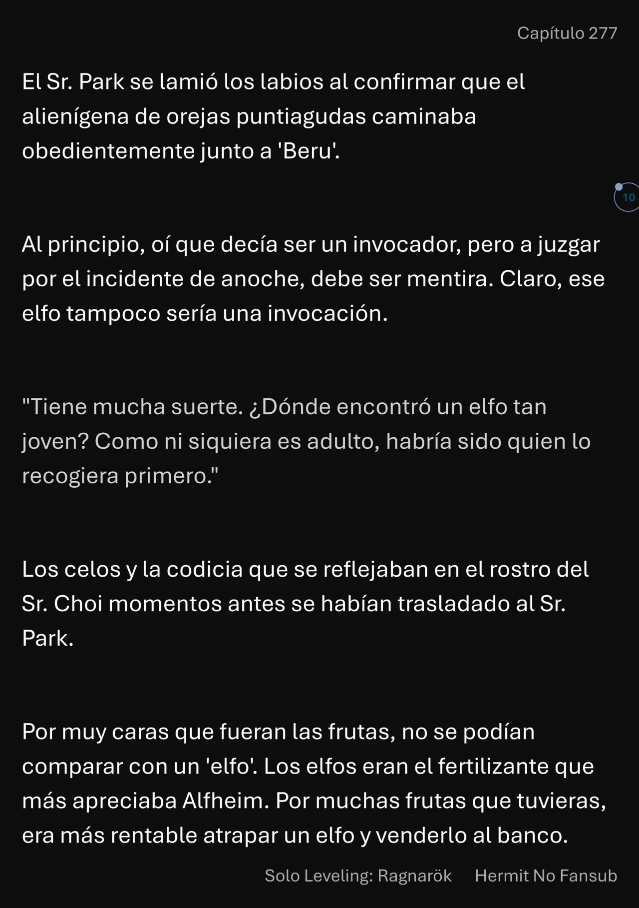 Página 11 del Manga