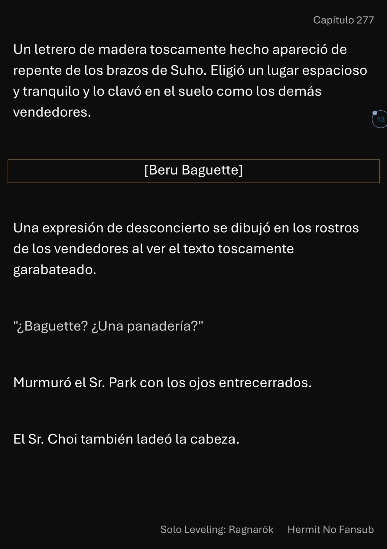 Página 14 del Manga