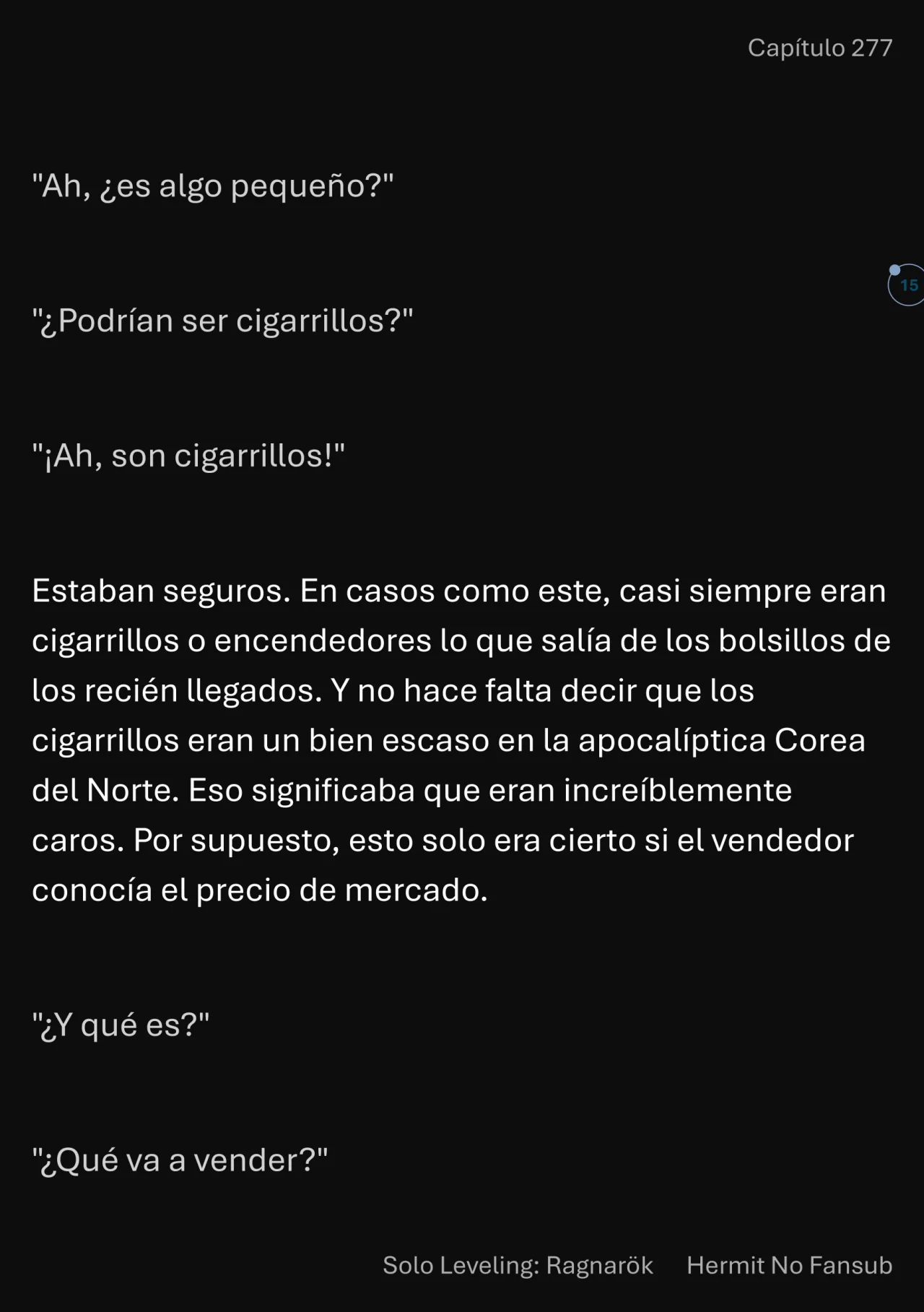 Página 16 del Manga