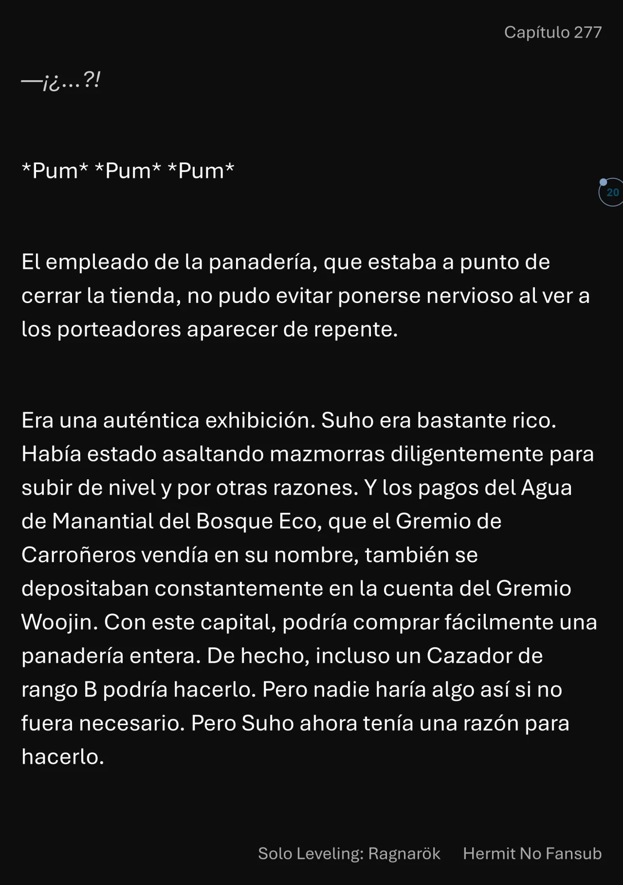 Página 21 del Manga