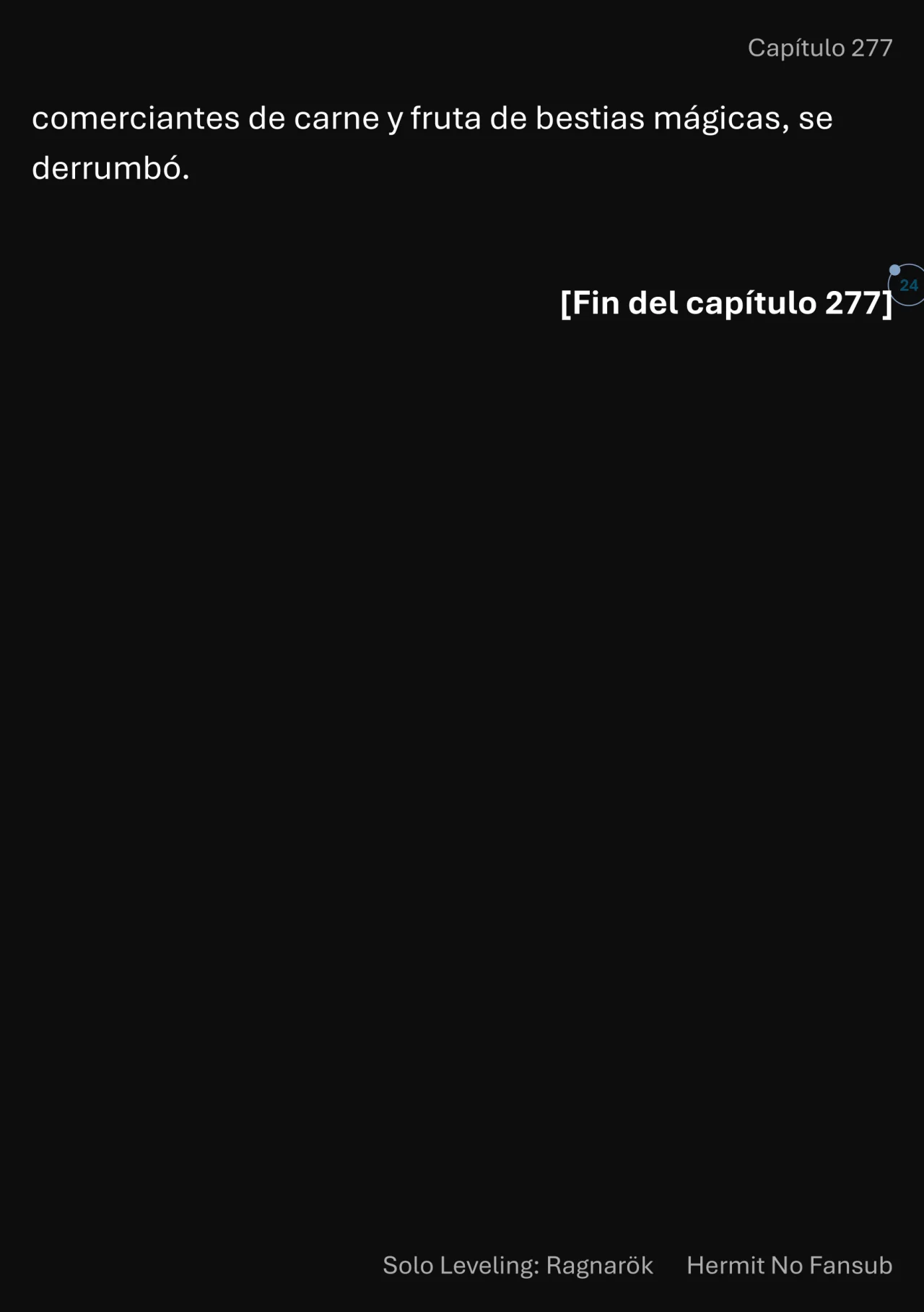 Página 25 del Manga