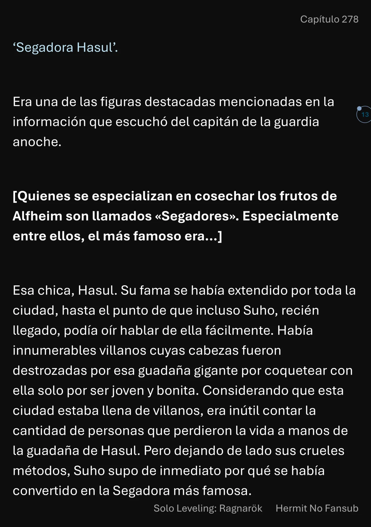 Página 14 del Manga