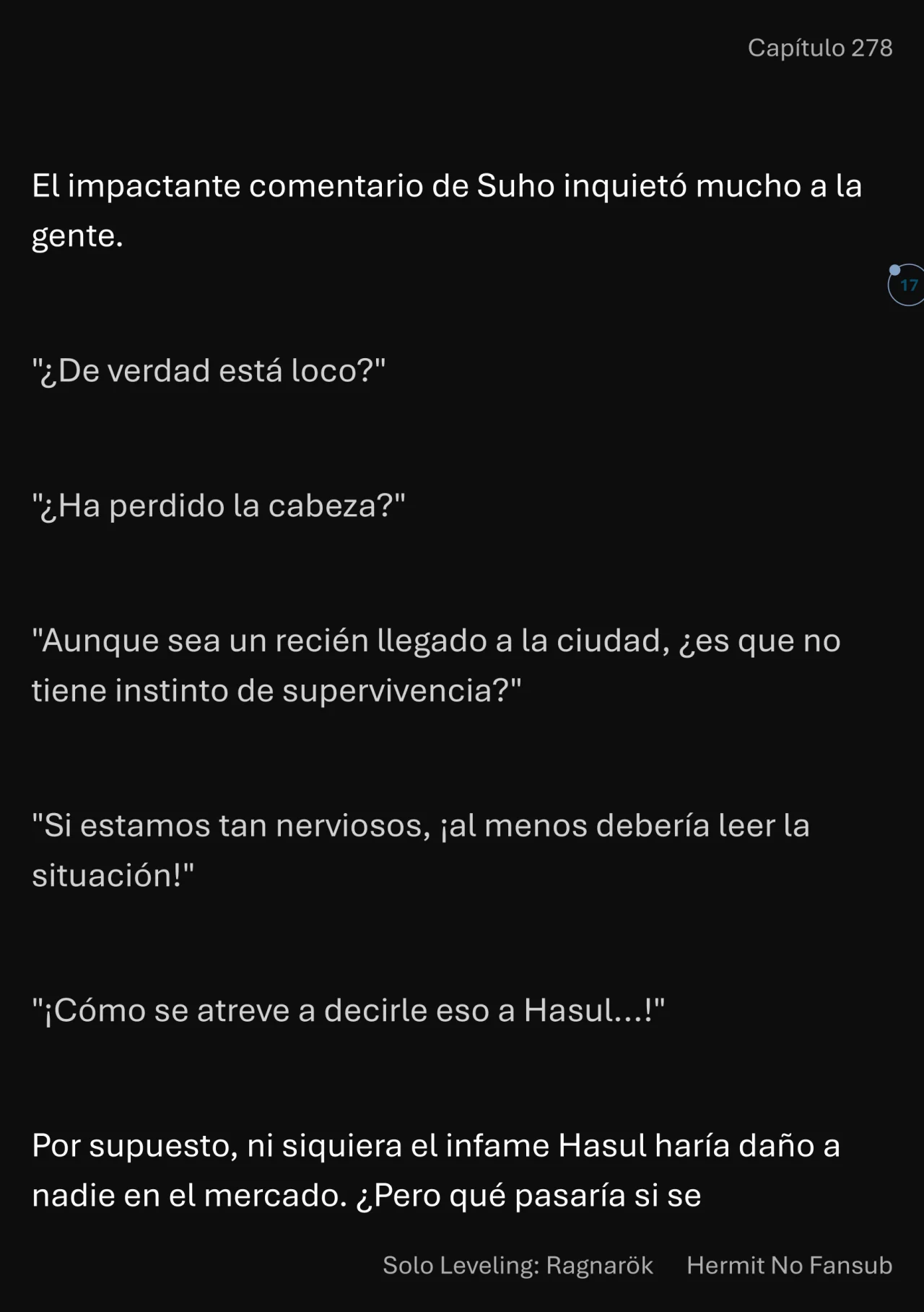 Página 18 del Manga