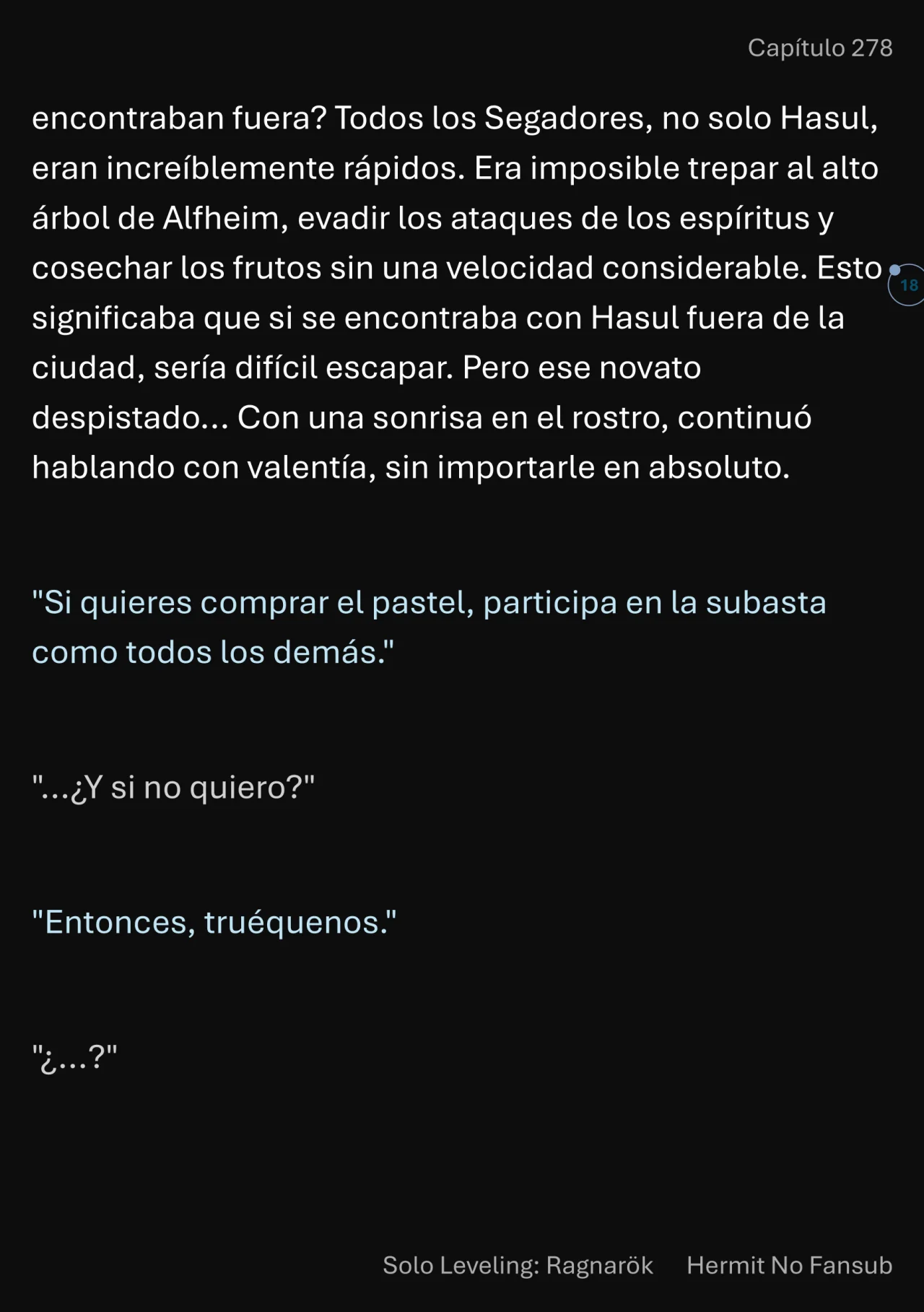 Página 19 del Manga