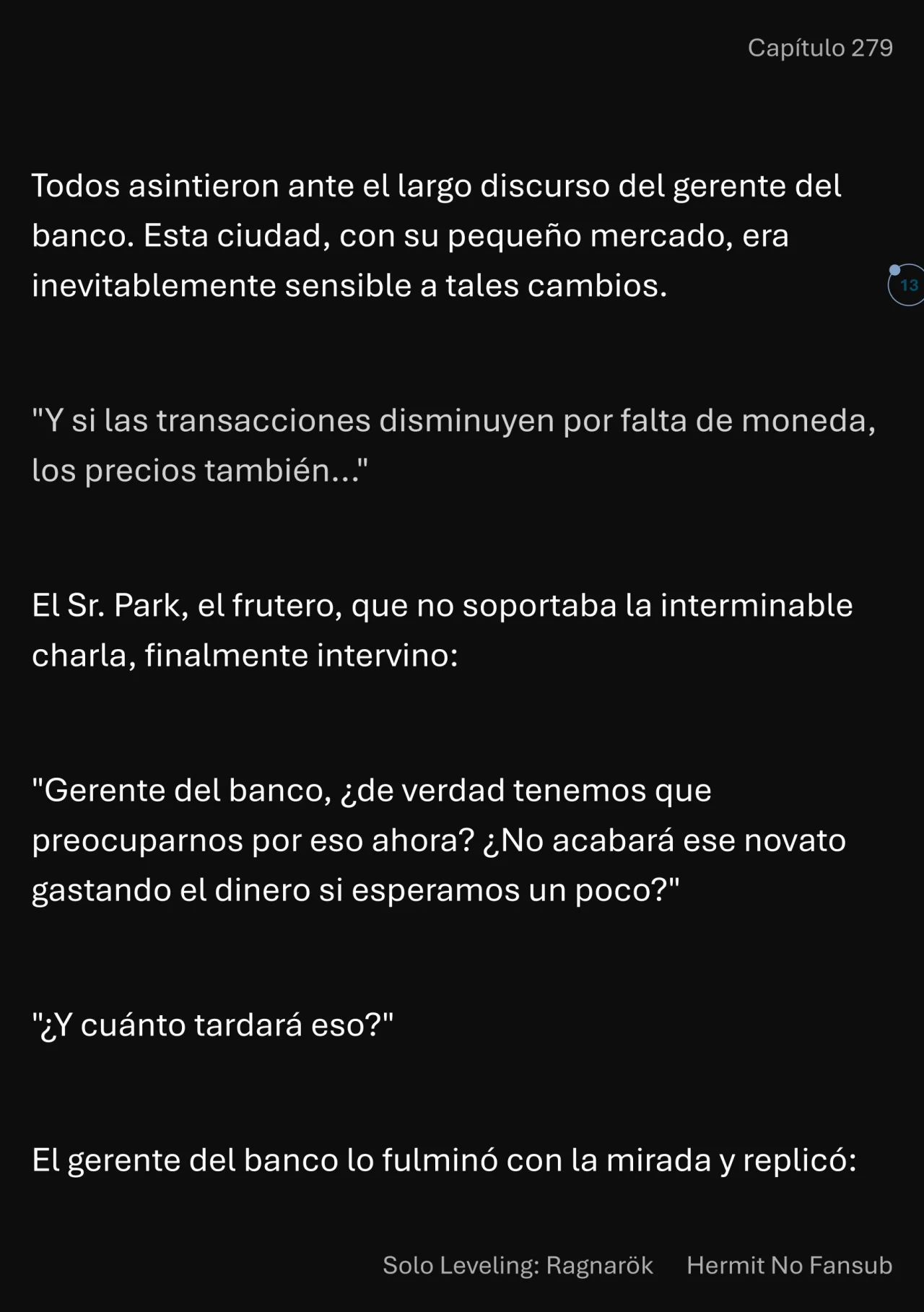 Página 14 del Manga