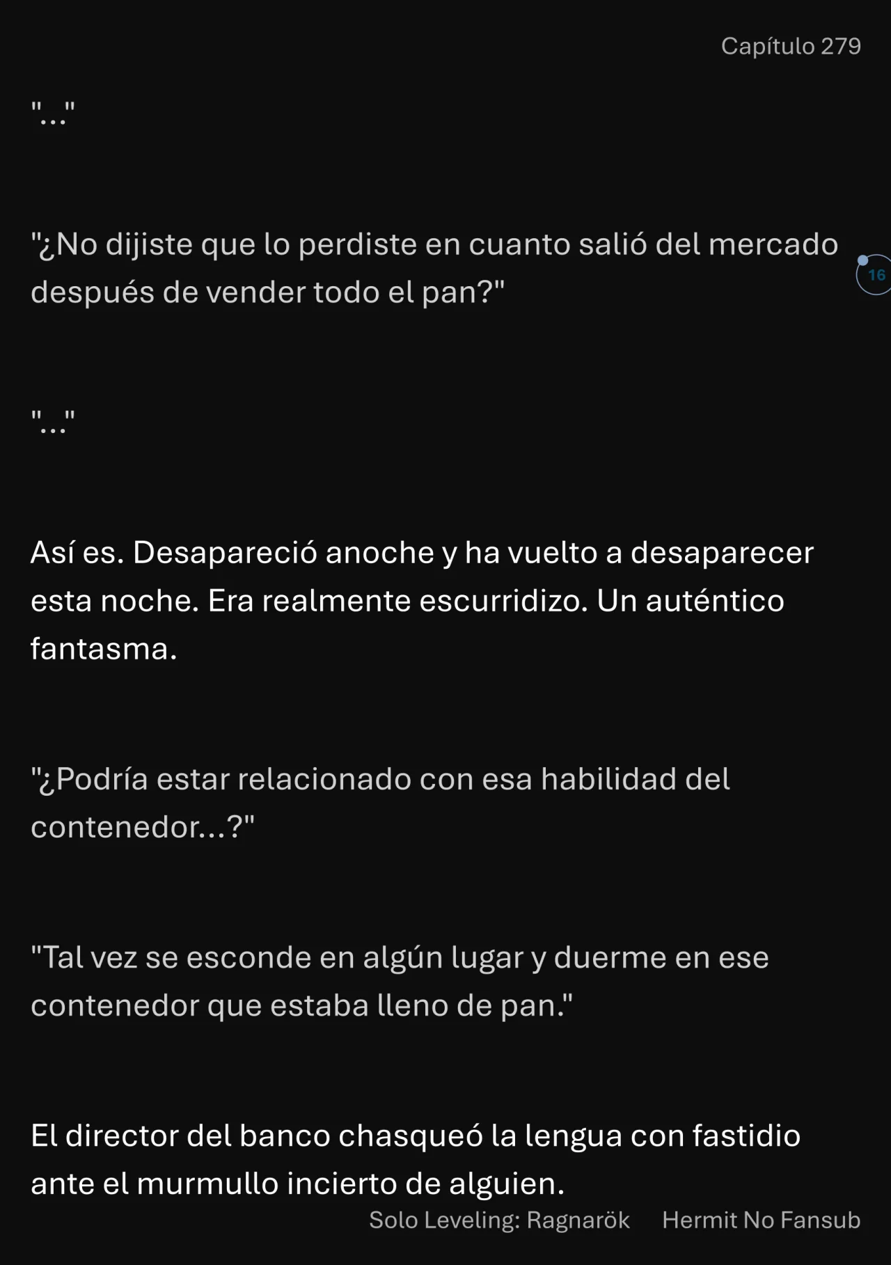 Página 17 del Manga