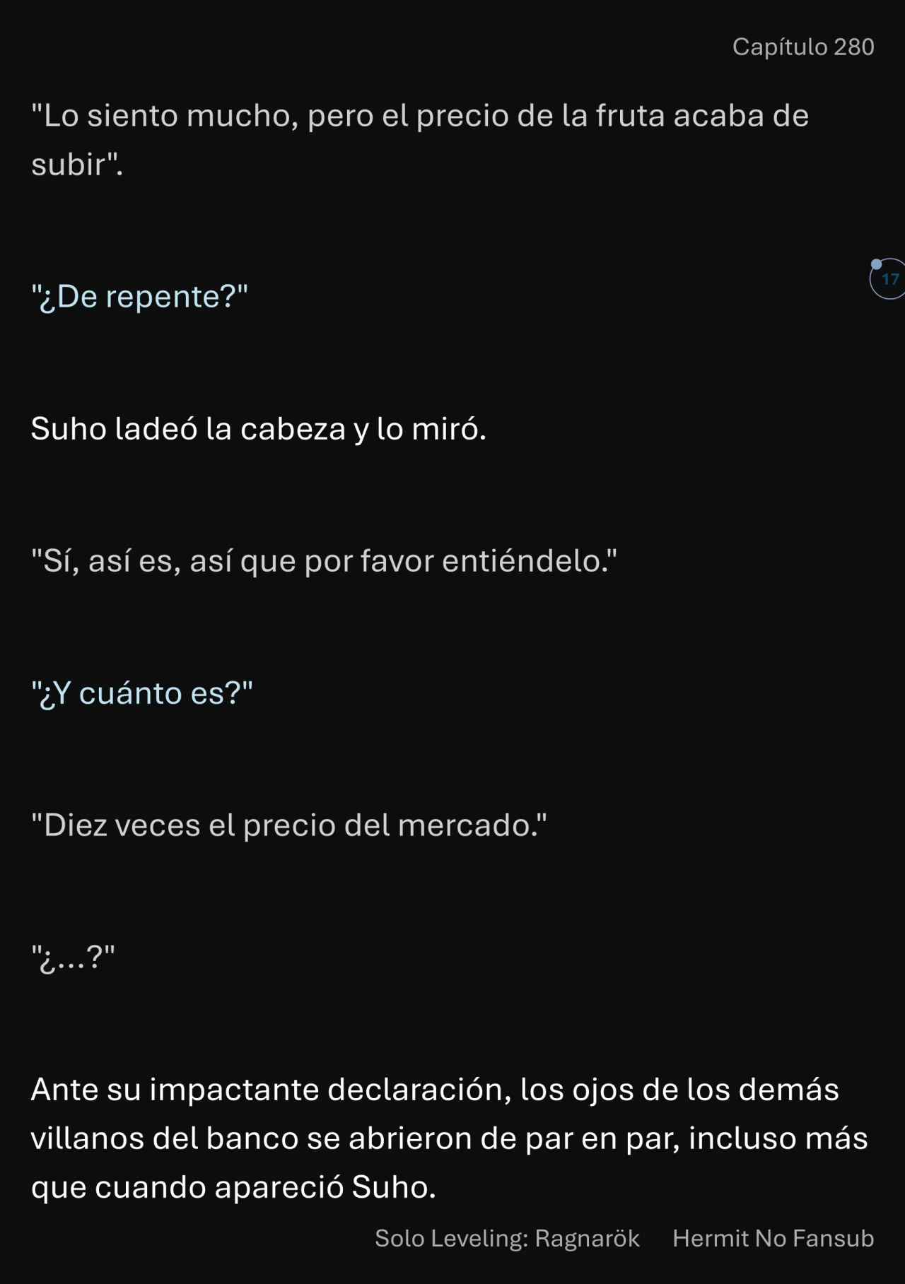 Página 18 del Manga