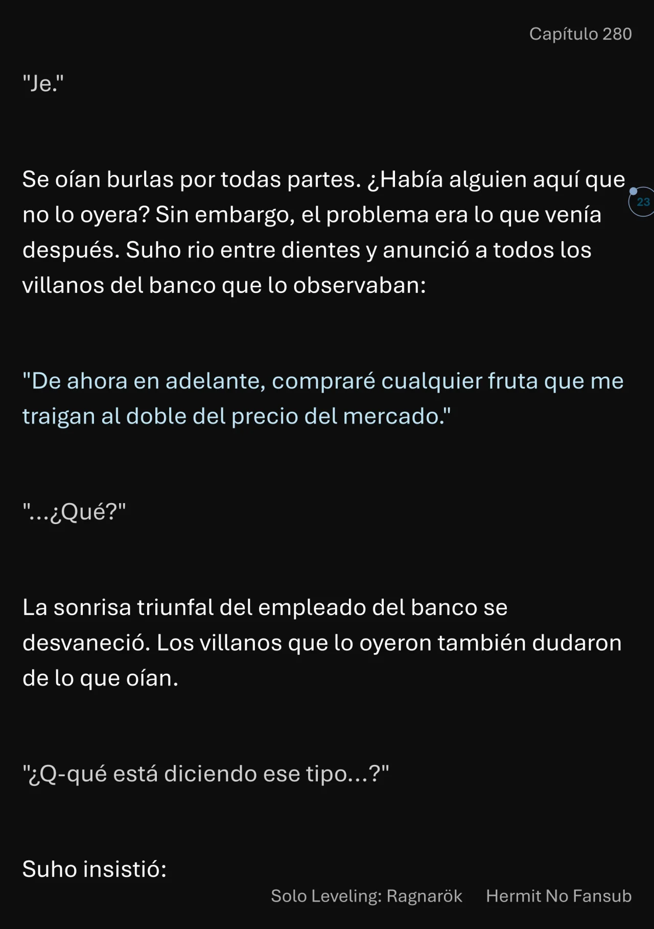 Página 24 del Manga