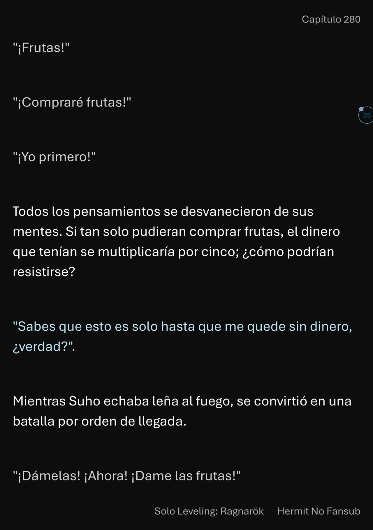 Página 26 del Manga