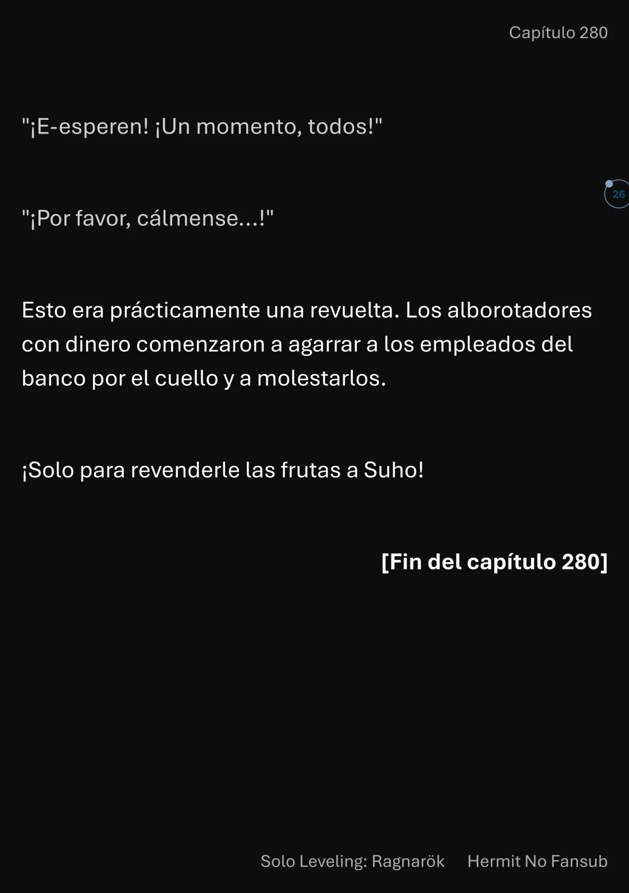 Página 27 del Manga