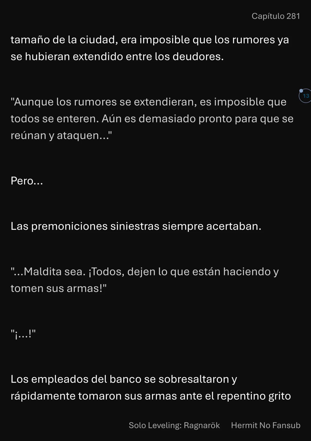 Página 14 del Manga