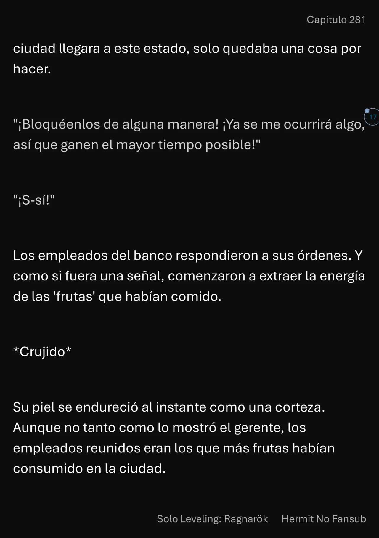 Página 18 del Manga