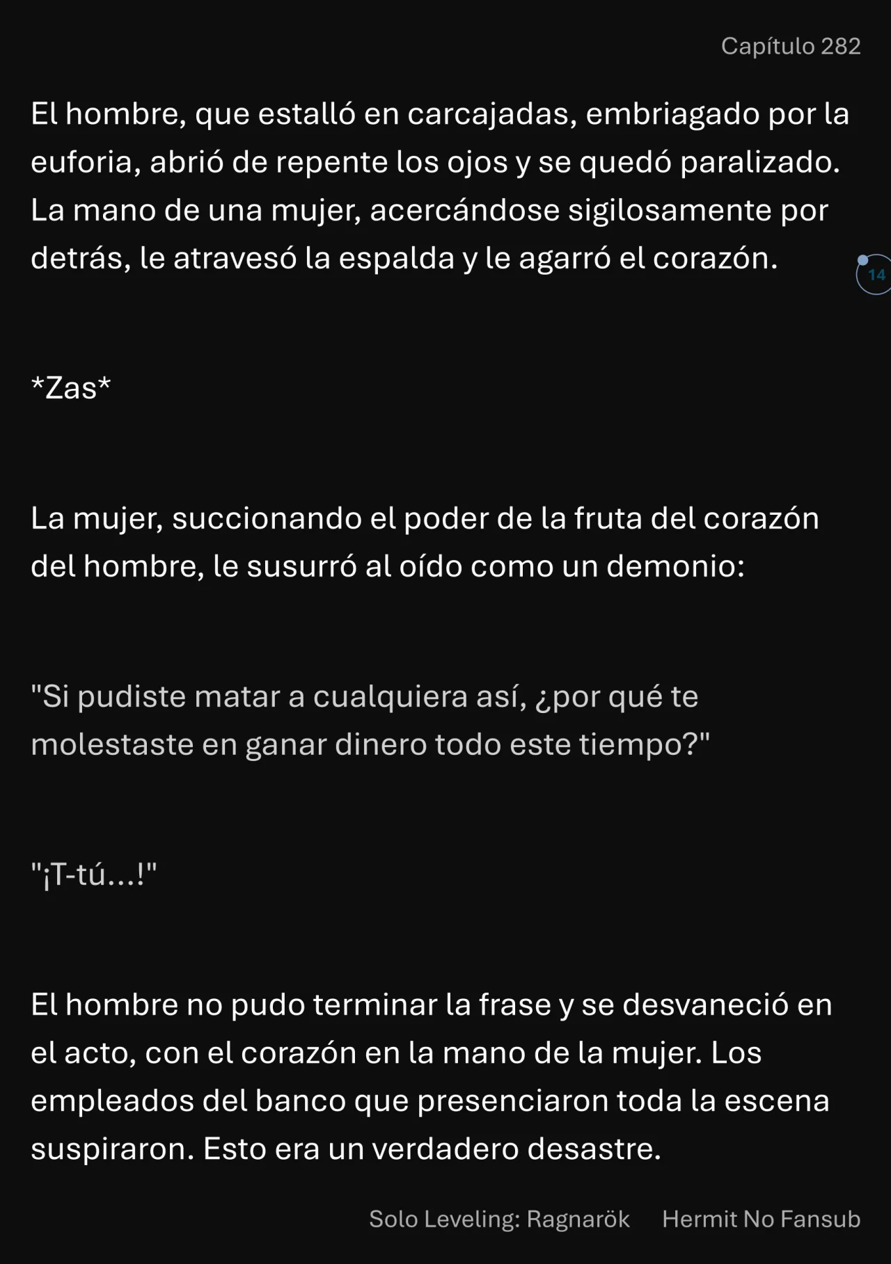 Página 15 del Manga