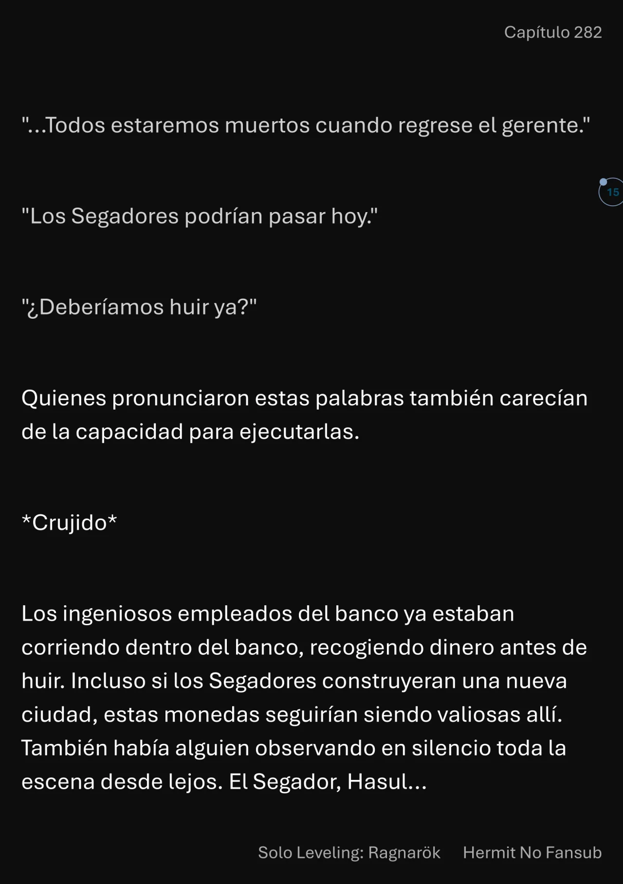 Página 16 del Manga