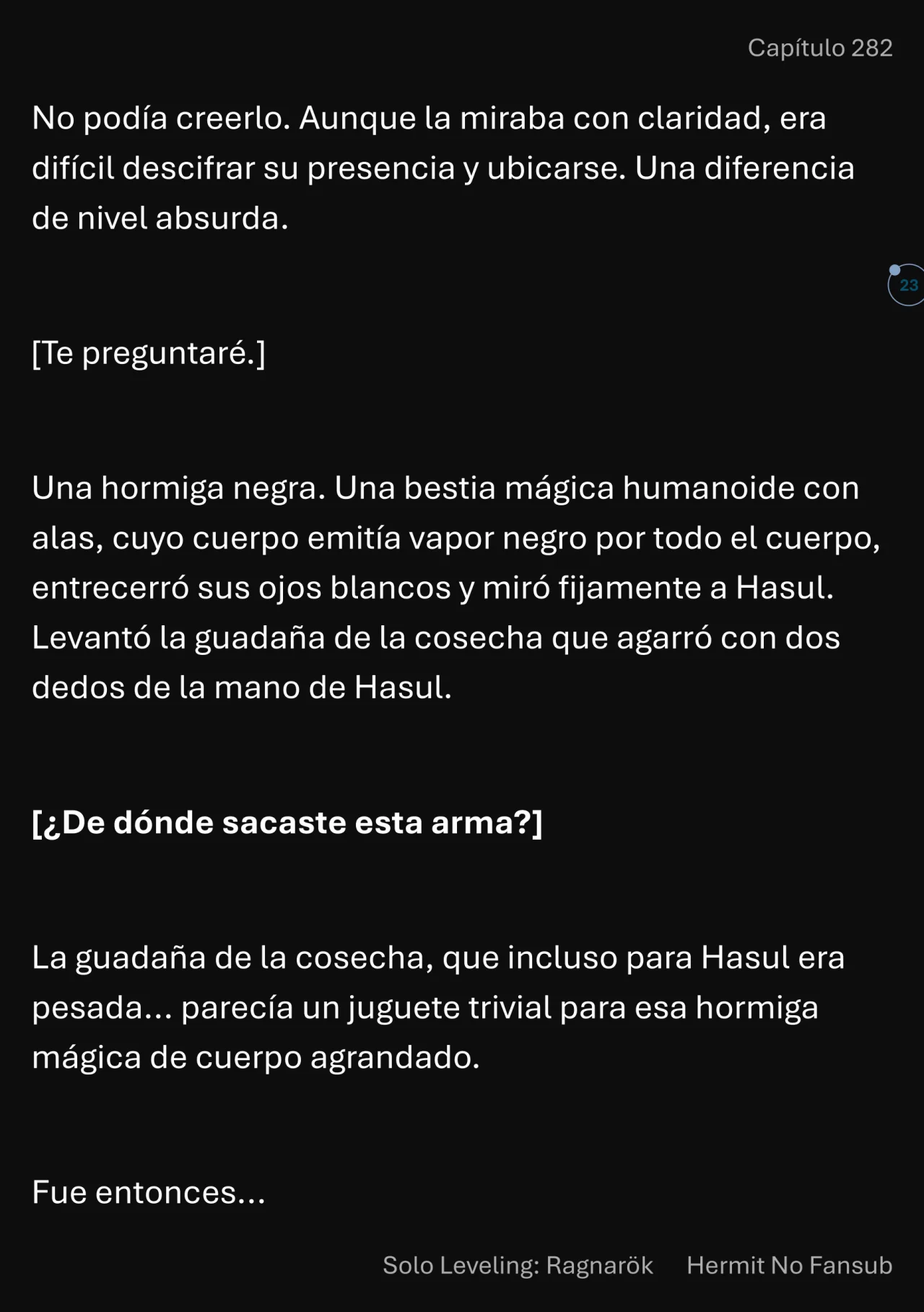 Página 24 del Manga